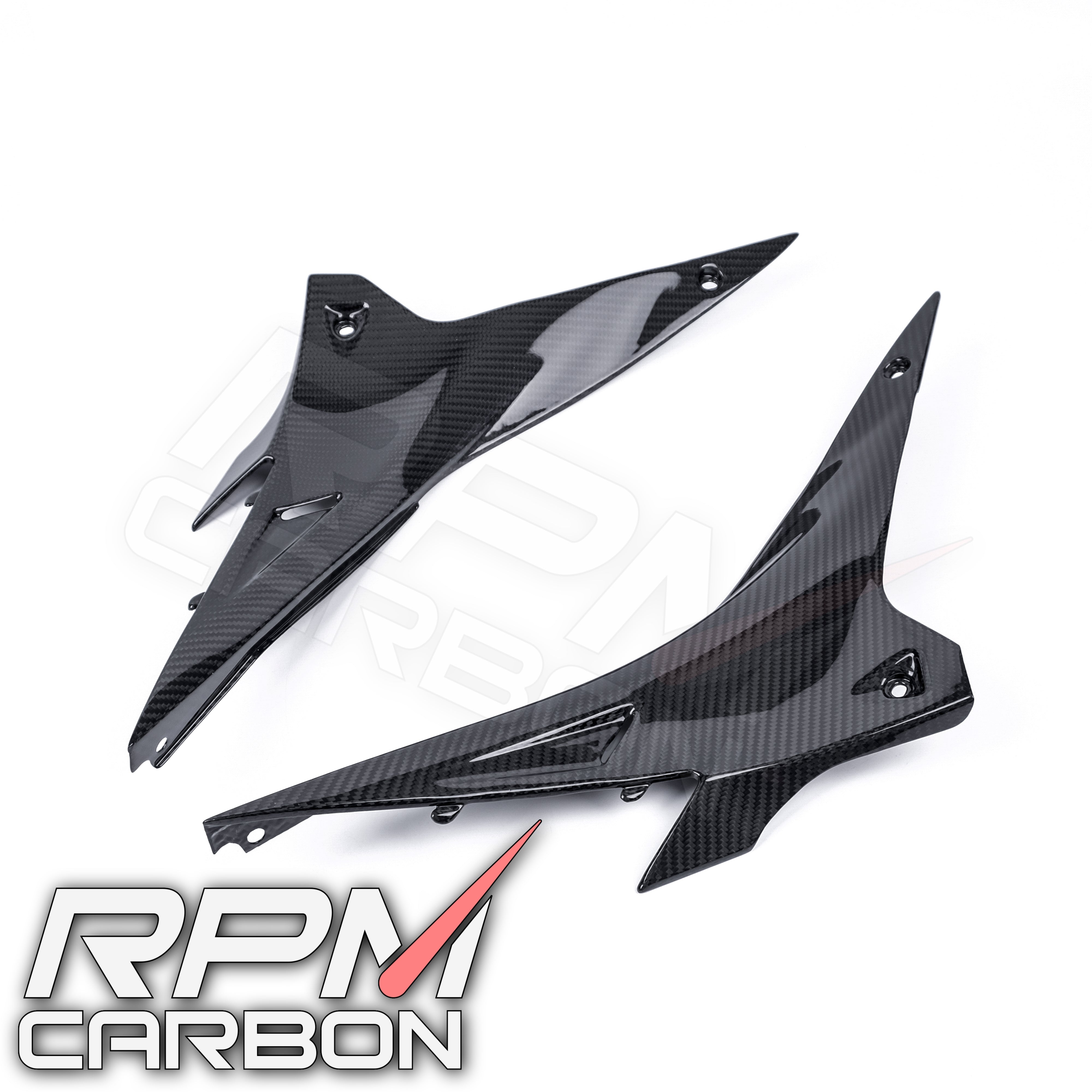Aprilia RSV4/Tuono Seitenteile des Hilfsrahmens aus Kohlefaser