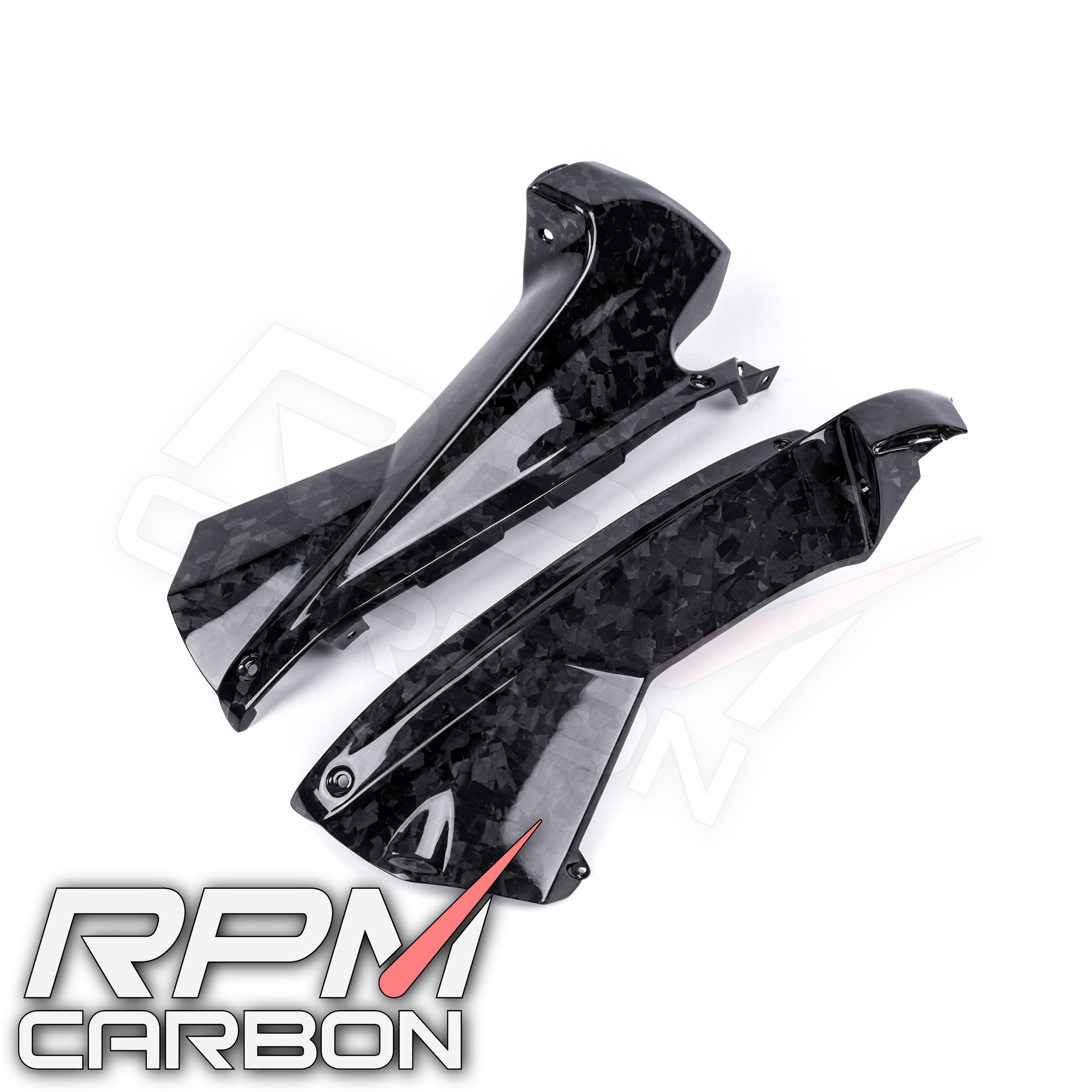 Aprilia RSV4 Carbon Fiber Dash Side Panels Cowls Fairings