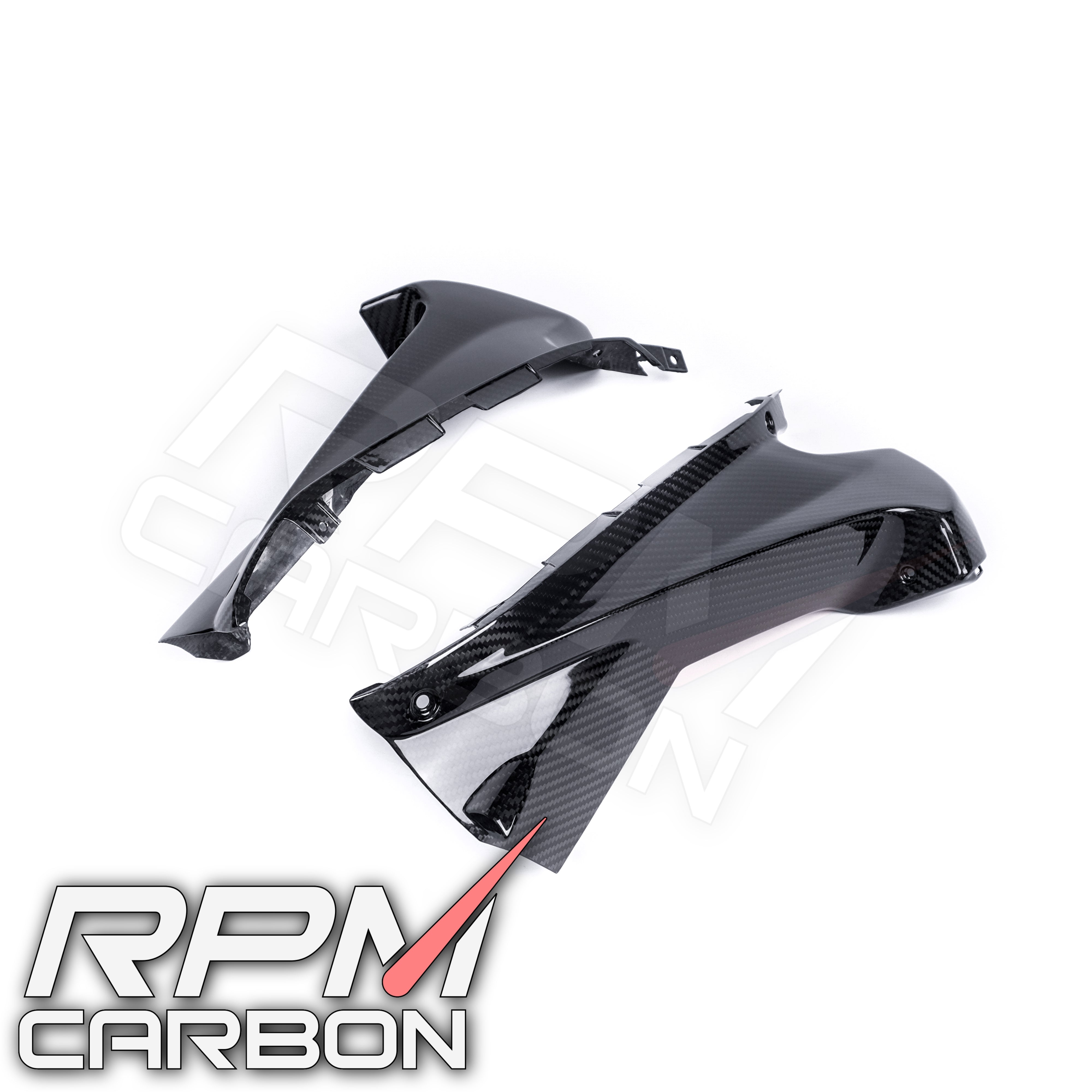 Aprilia RSV4 Carbon Fiber Dash Side Panels Cowls Fairings