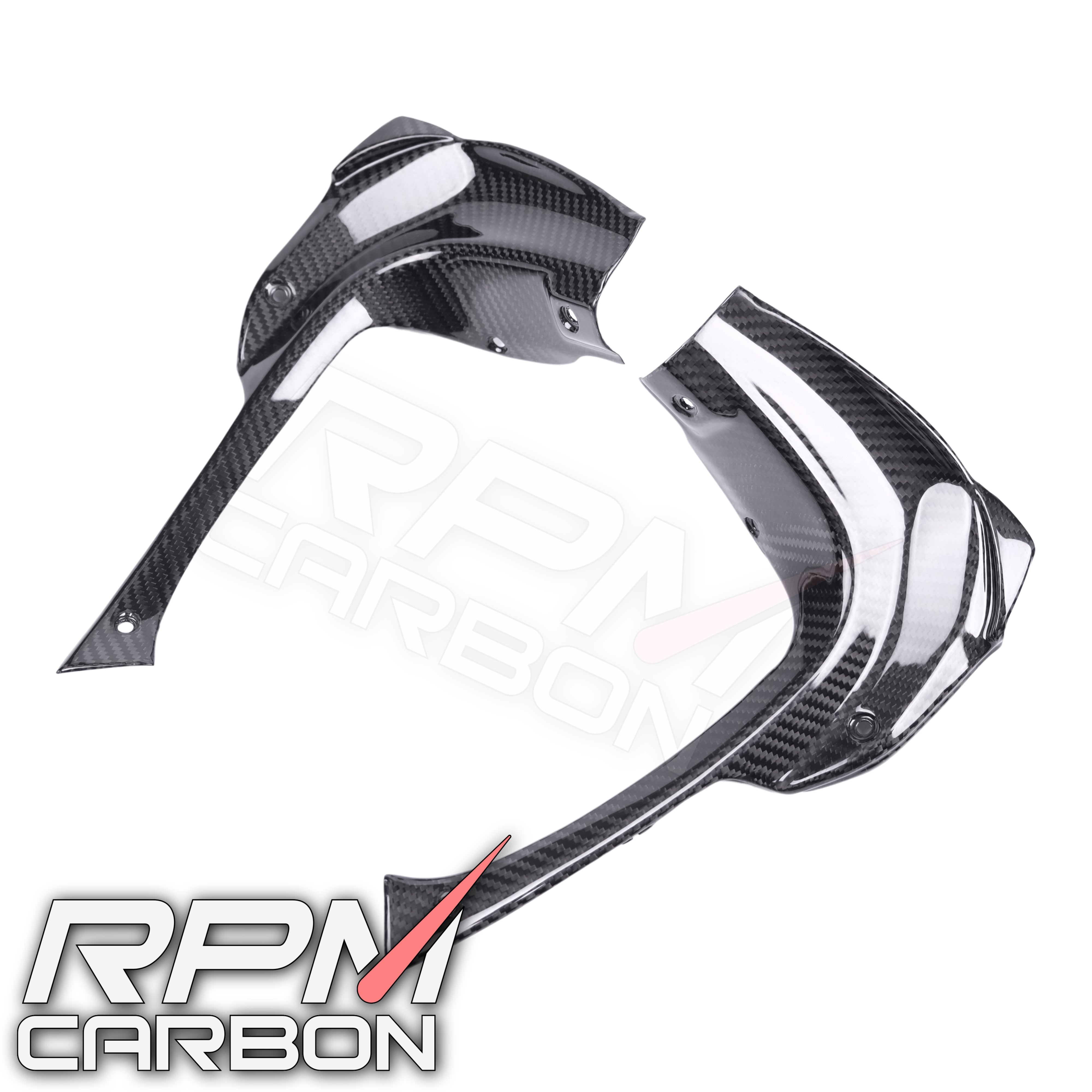 Aprilia RSV4 Carbon Fiber Dash Side Panels Covers
