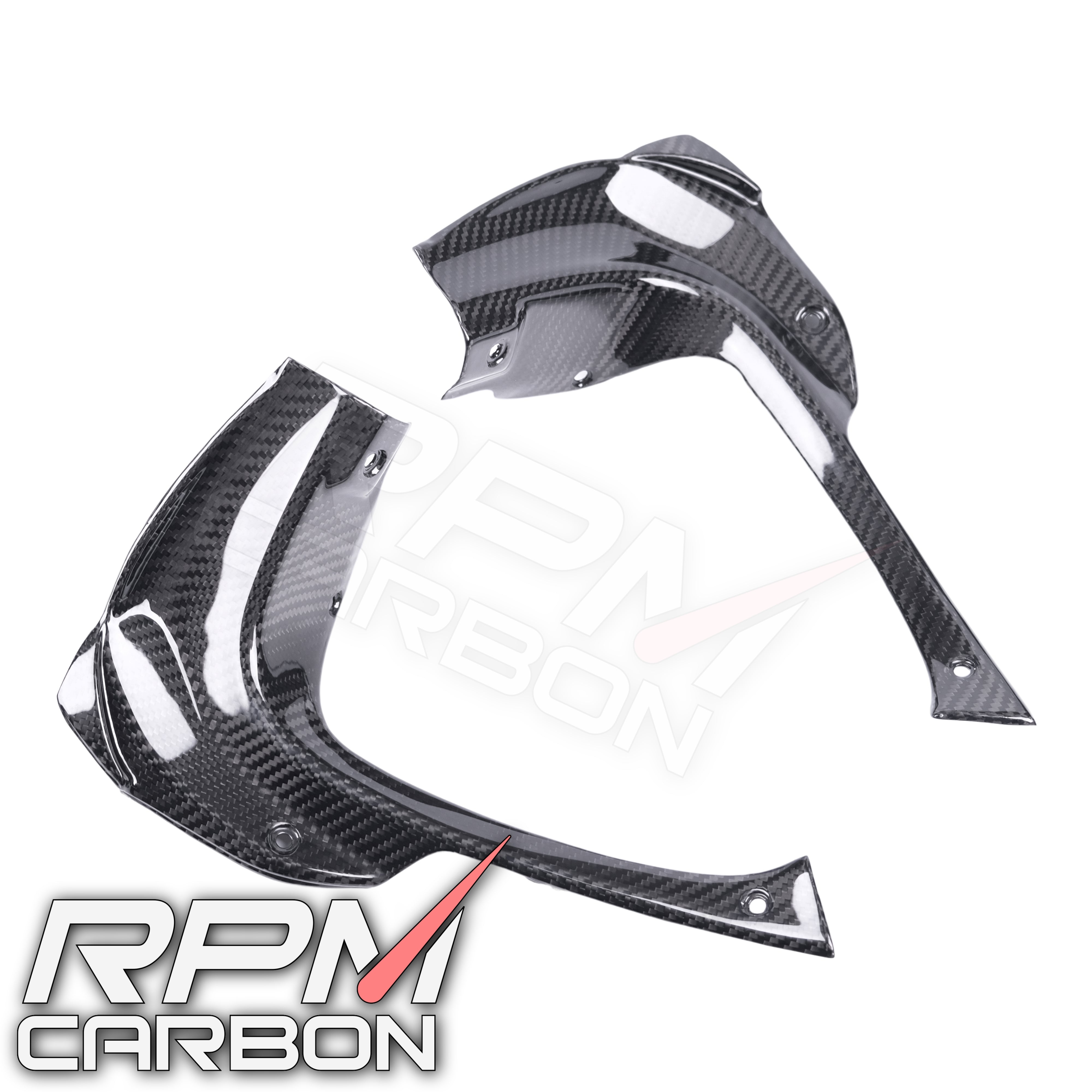 Aprilia RSV4 Carbon Fiber Dash Side Panels Covers