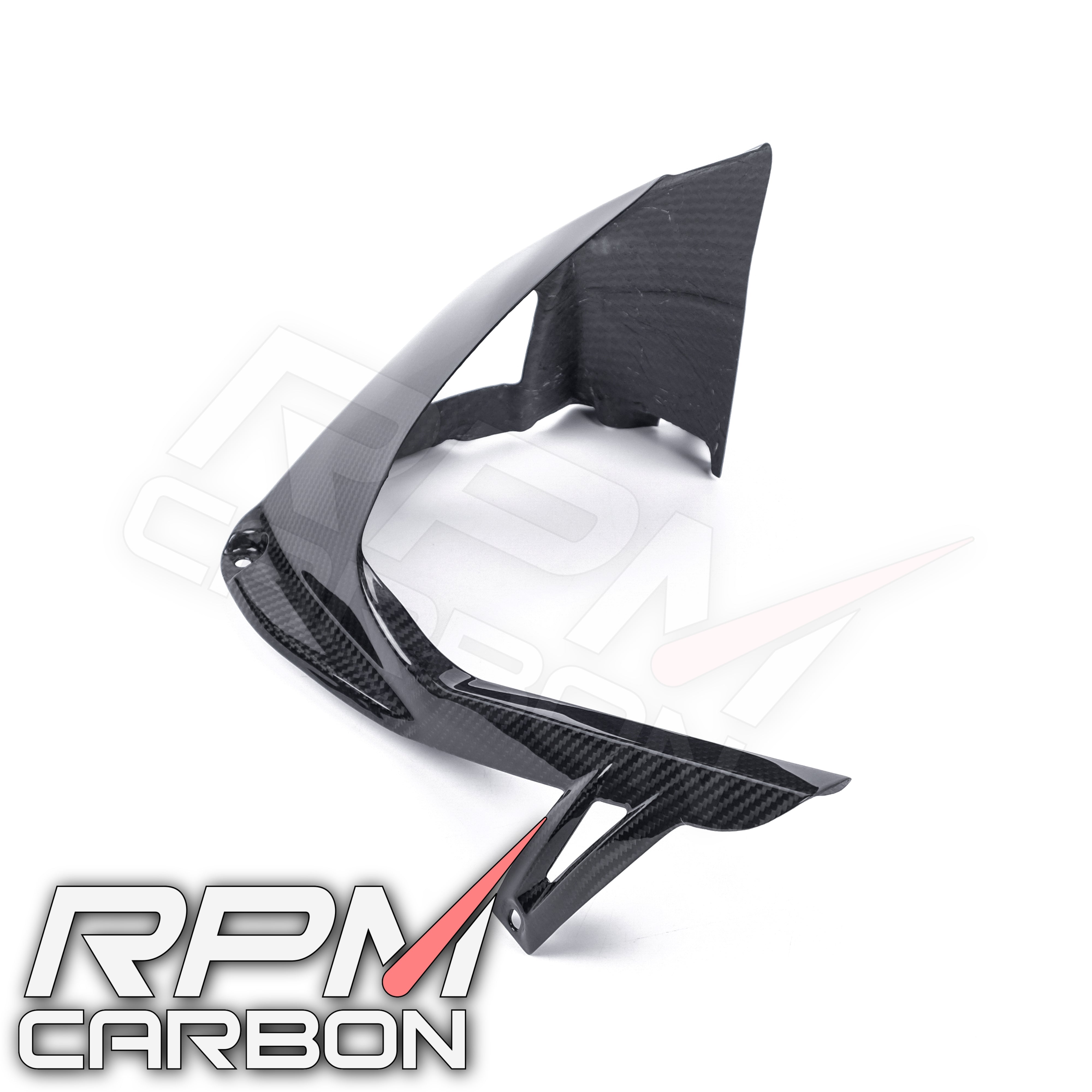 BMW S1000RR / S1000R Carbon Fiber Rear Fender Chain Guard Hugger Mudguard
