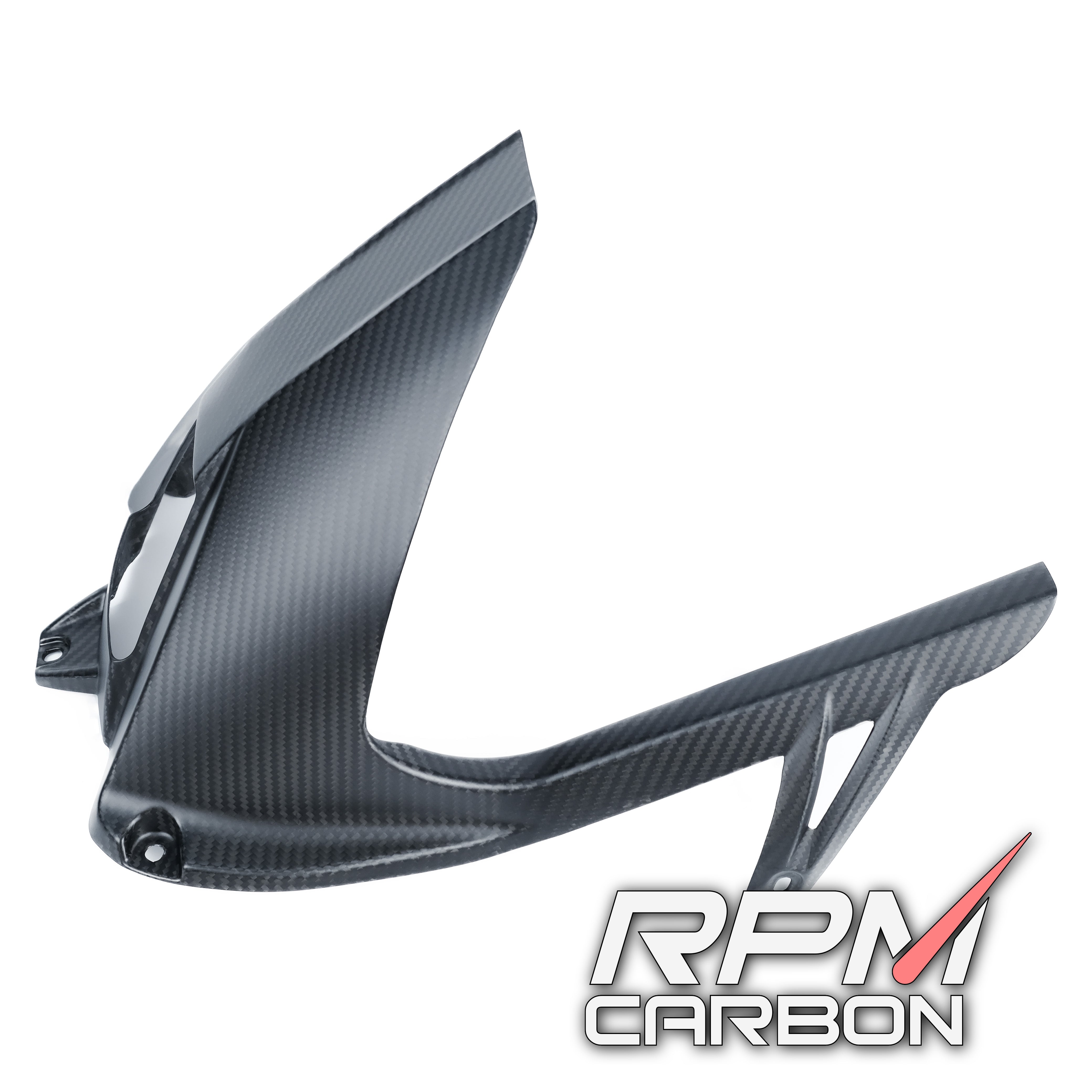 BMW S1000RR / S1000R Carbon Fiber Rear Fender Chain Guard Hugger Mudguard