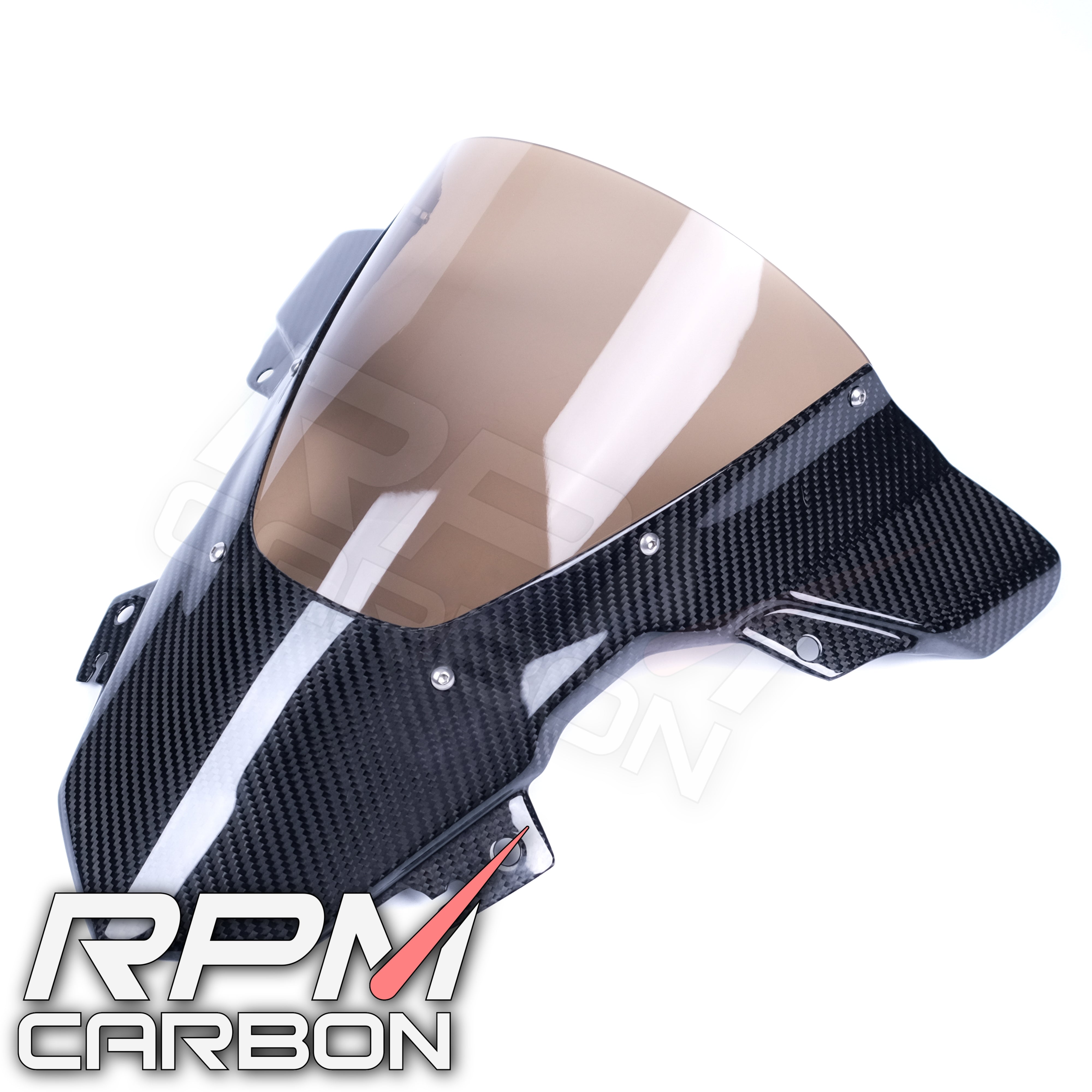BMW S1000RR Carbon Fiber Windshield (Dark Glass)