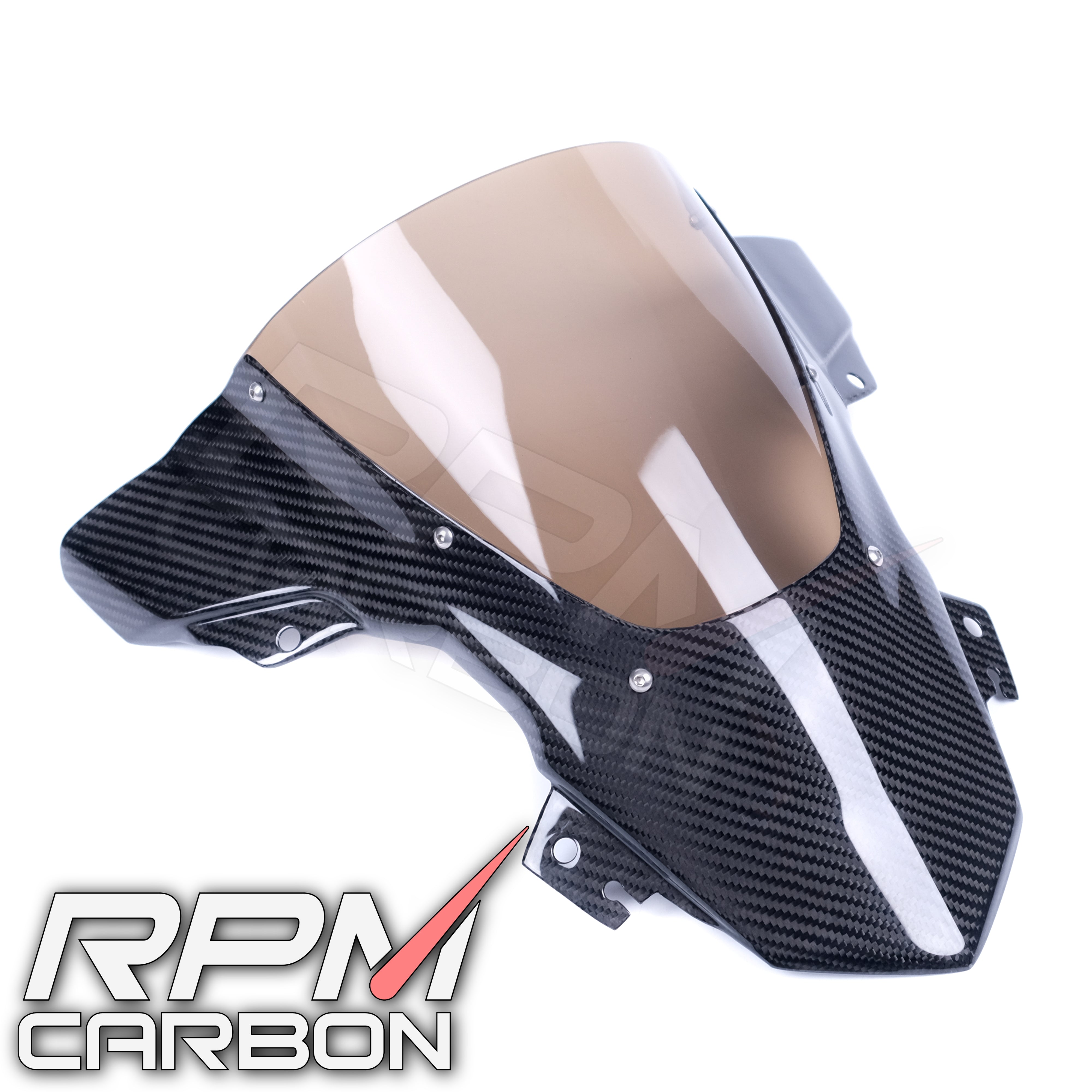 BMW S1000RR Carbon Fiber Windshield (Dark Glass)