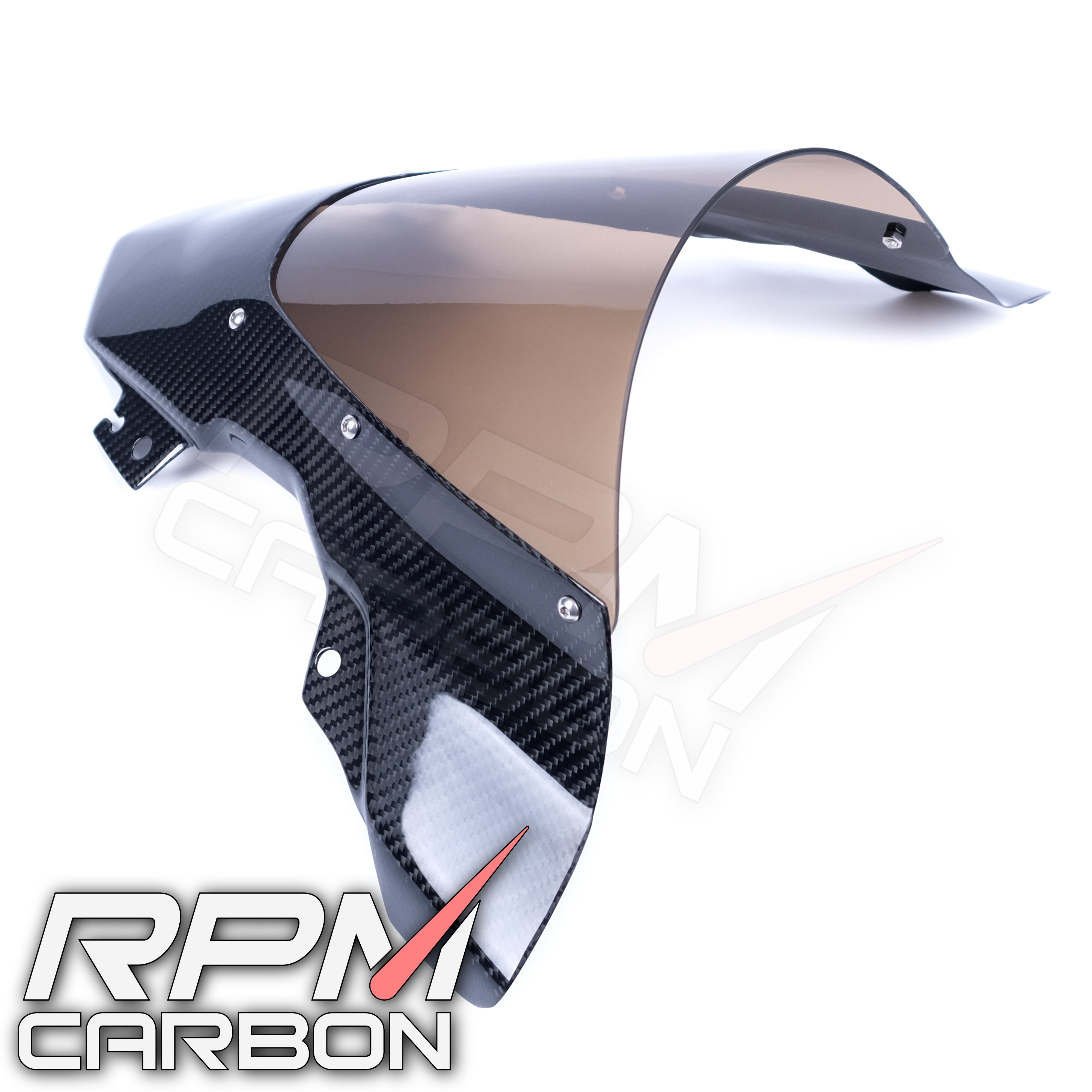 BMW S1000RR Carbon Fiber Windshield (Dark Glass)