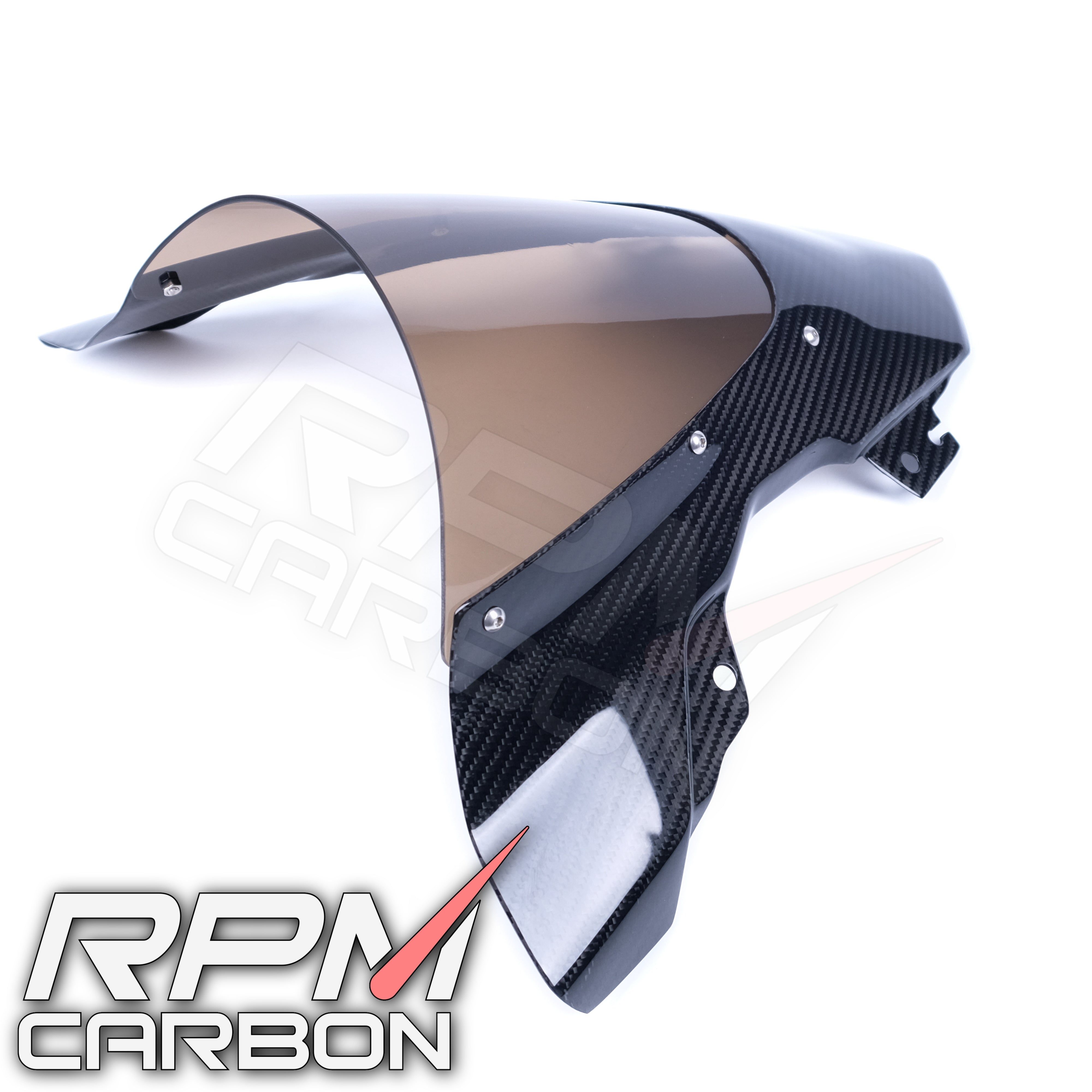 BMW S1000RR Carbon Fiber Windshield (Dark Glass)