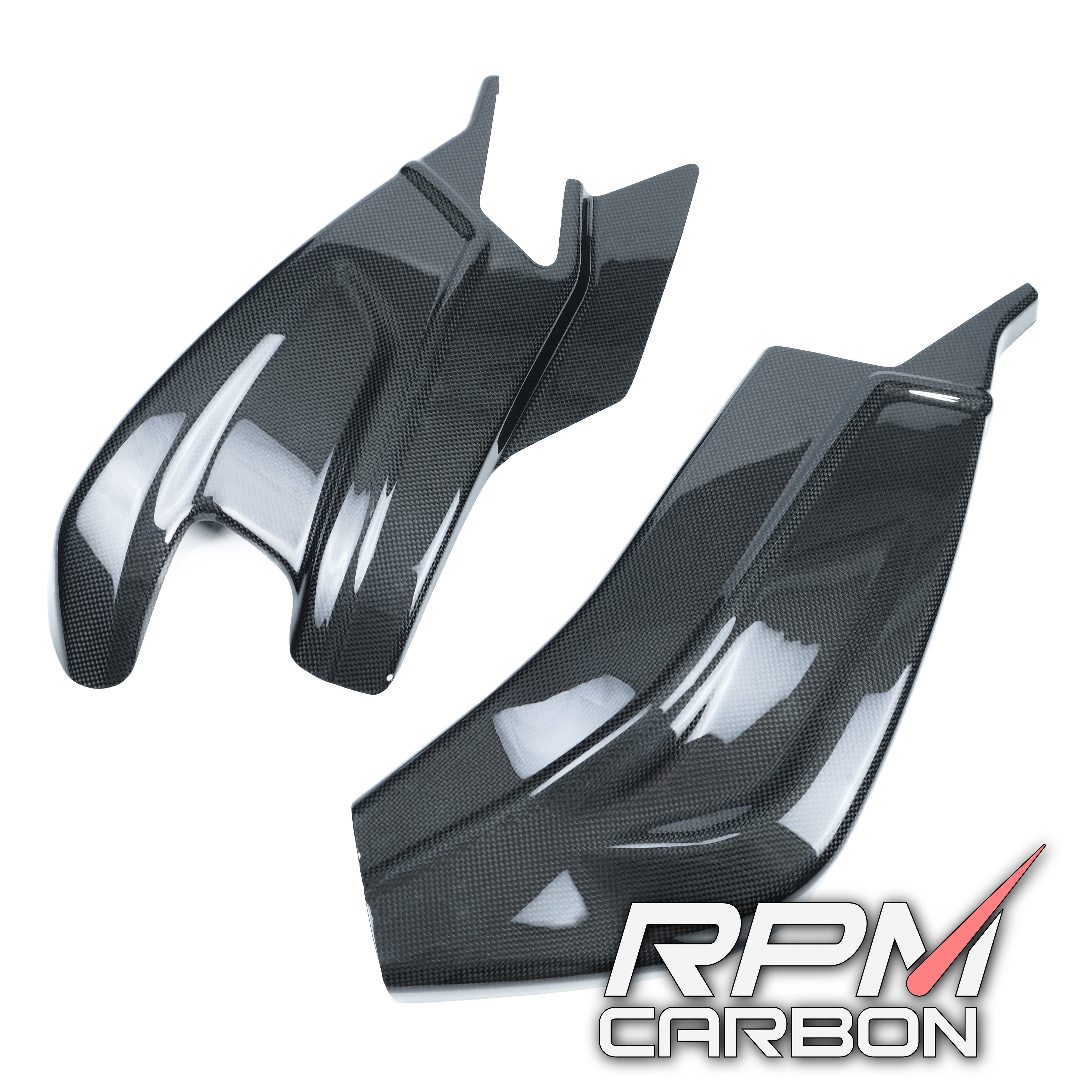 BMW S1000RR S1000R Carbon Fiber Swingarm Covers Protection