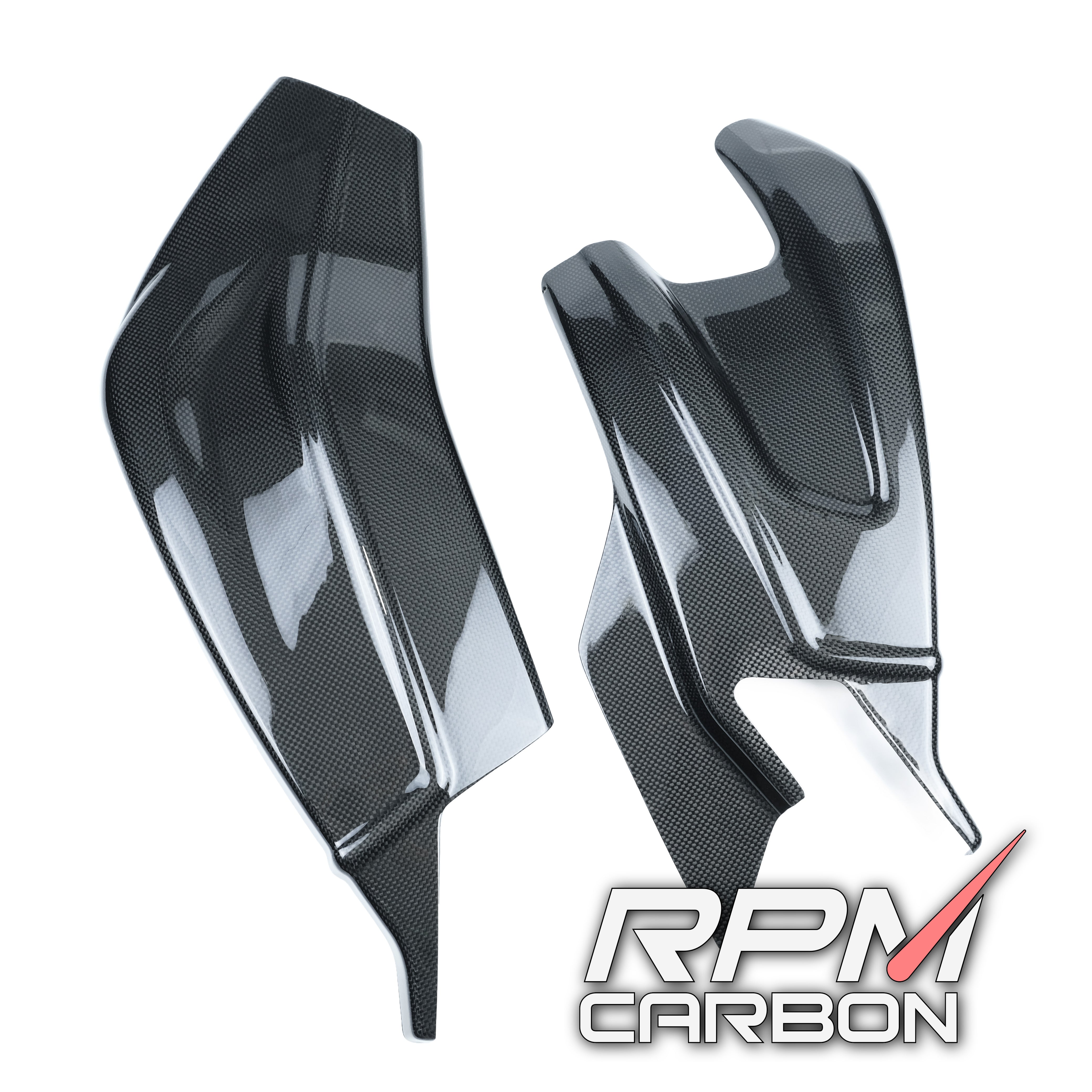 BMW S1000RR S1000R Carbon Fiber Swingarm Covers Protection