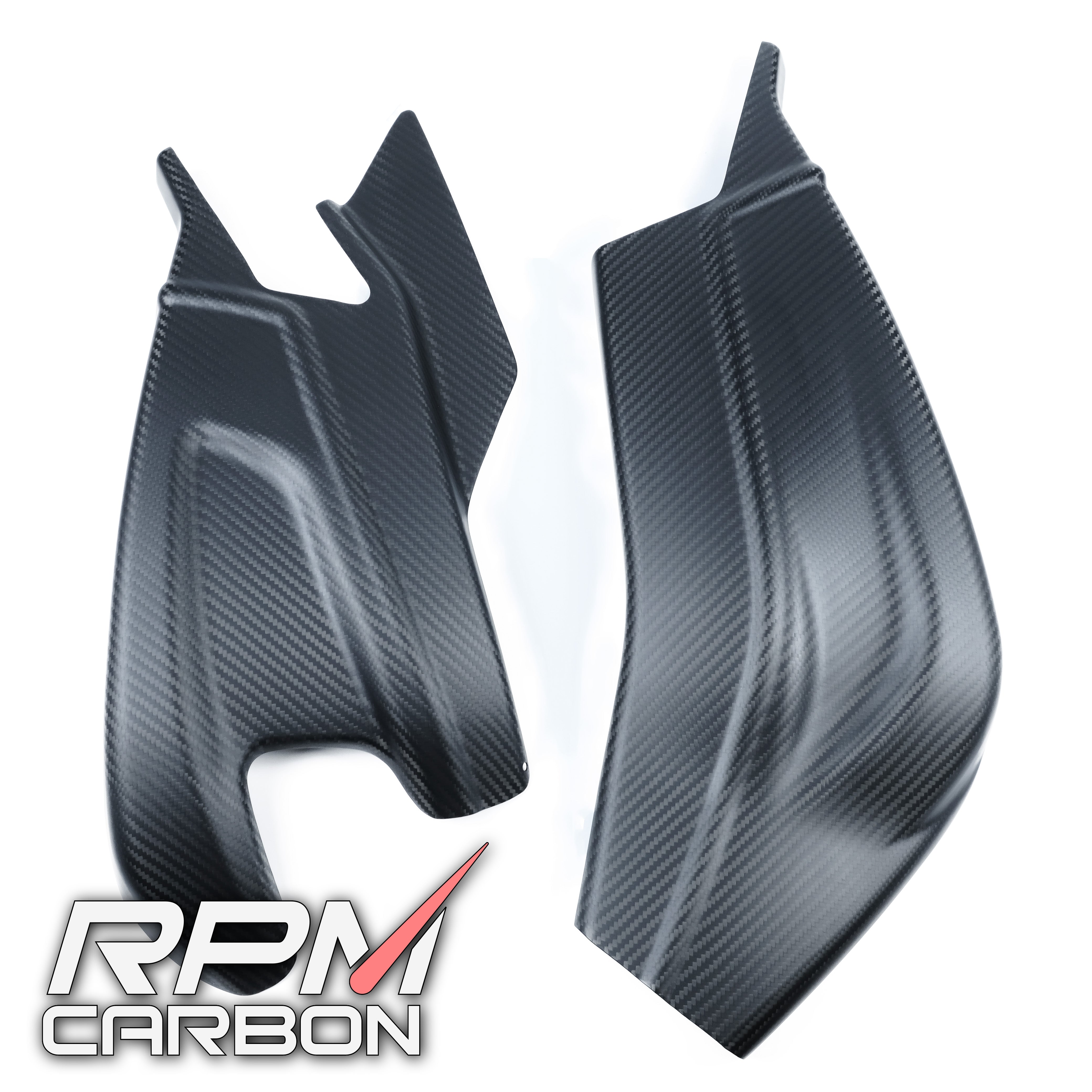 BMW S1000RR S1000R Carbon Fiber Swingarm Covers Protection