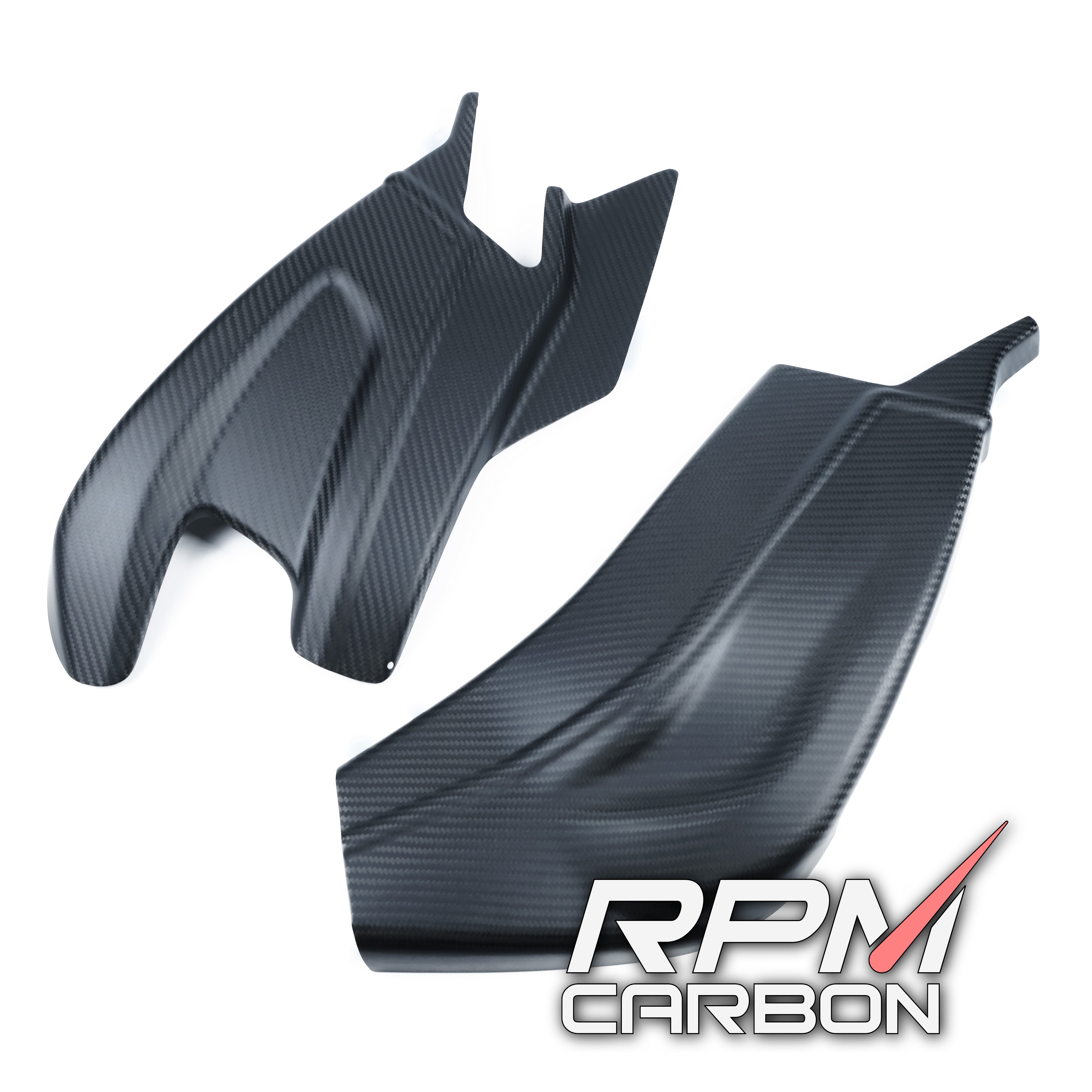 BMW S1000RR S1000R Carbon Fiber Swingarm Covers Protection
