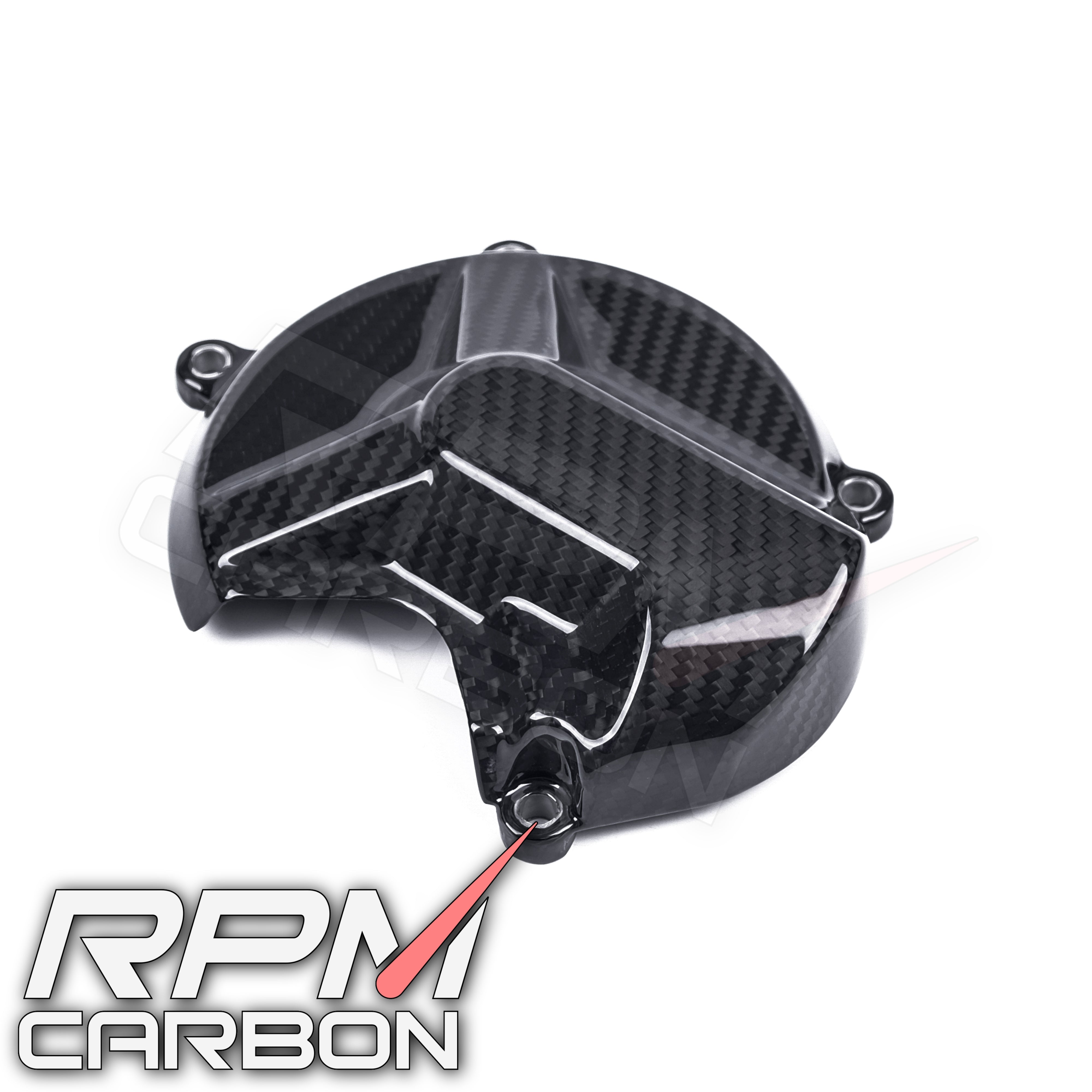 BMW S1000RR 2015-2019 Carbon Fiber Engine Cover #3