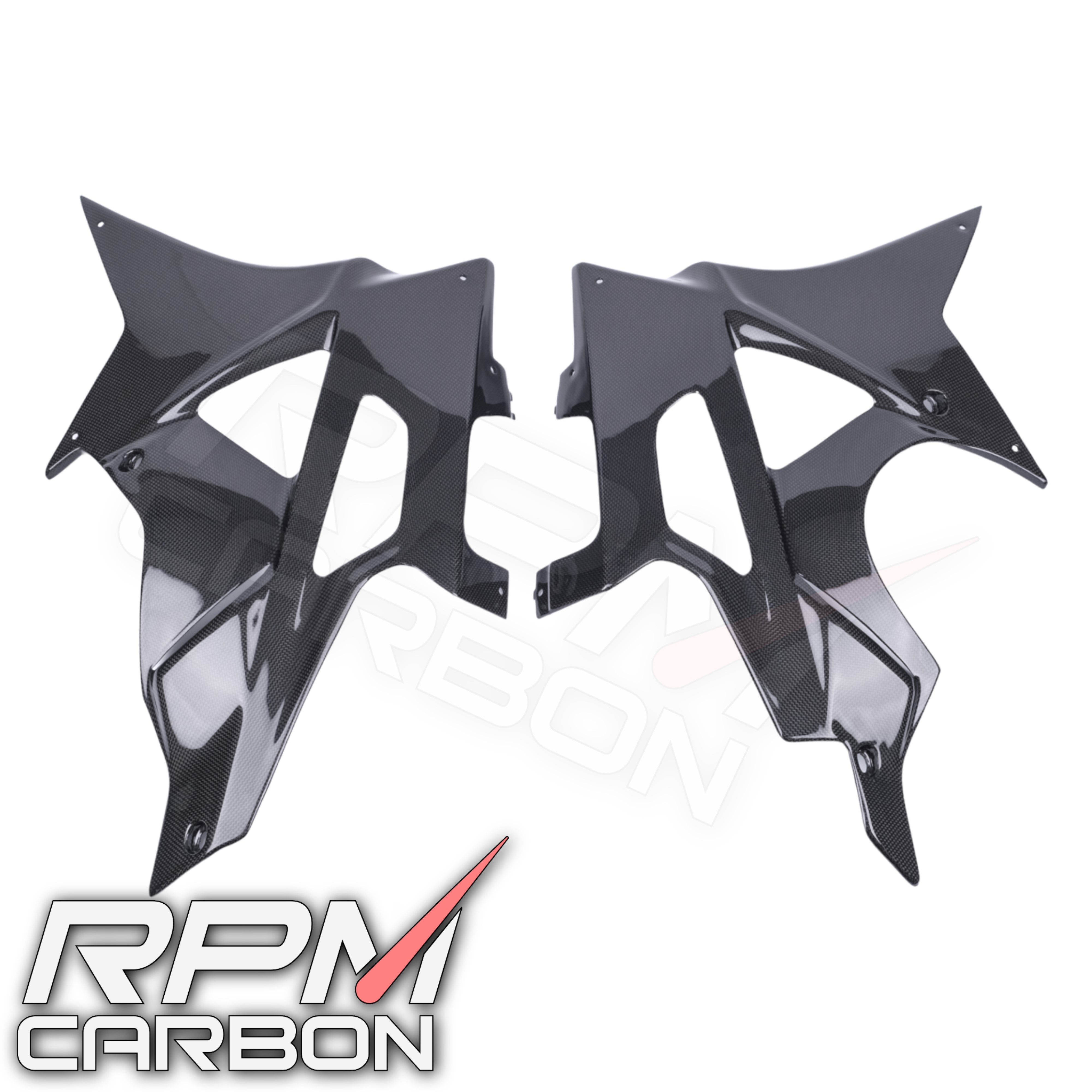 BMW HP4 S1000RR Carbon Fiber Belly Pan Lower Fairings OEM Design