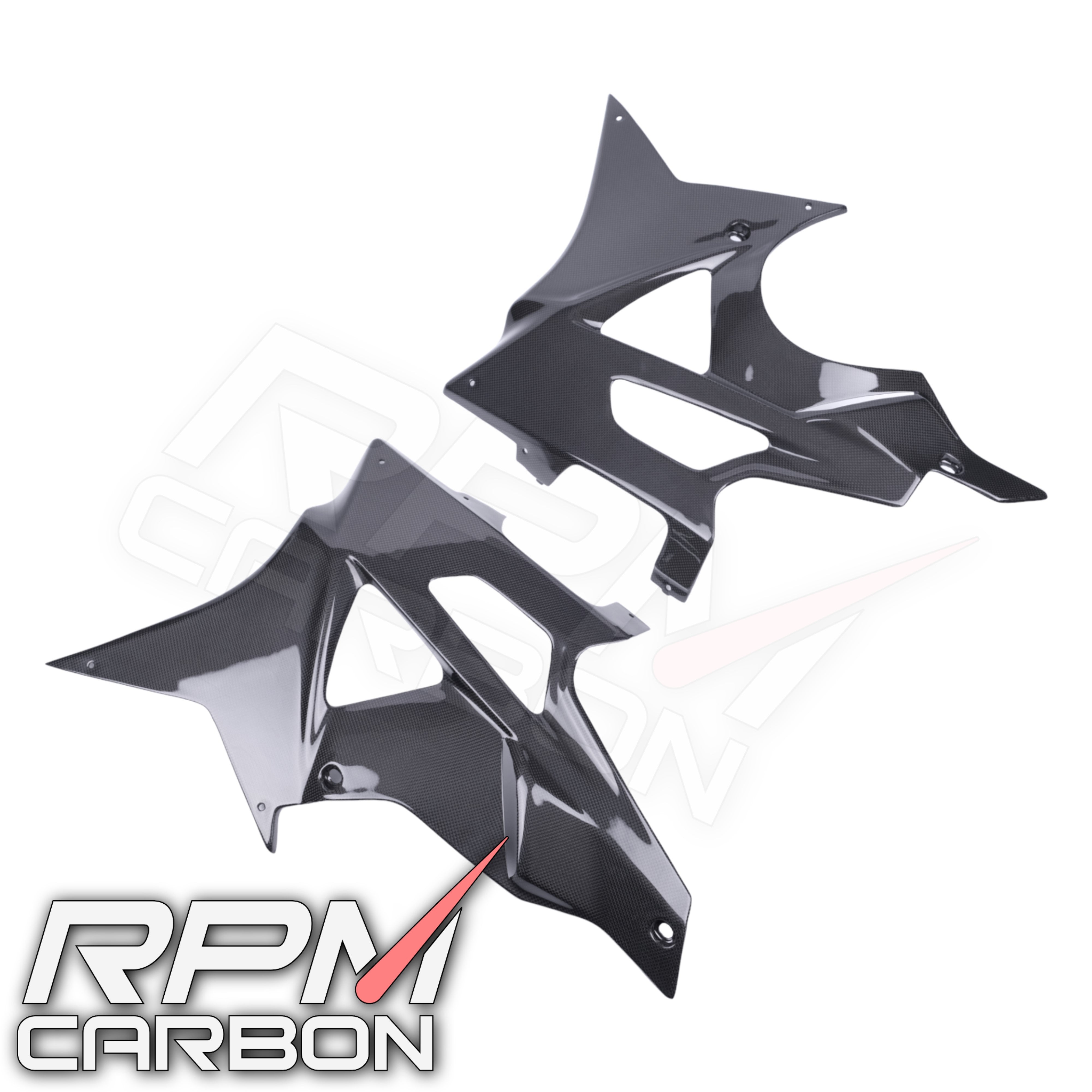 BMW HP4 S1000RR Carbon Fiber Belly Pan Lower Fairings OEM Design
