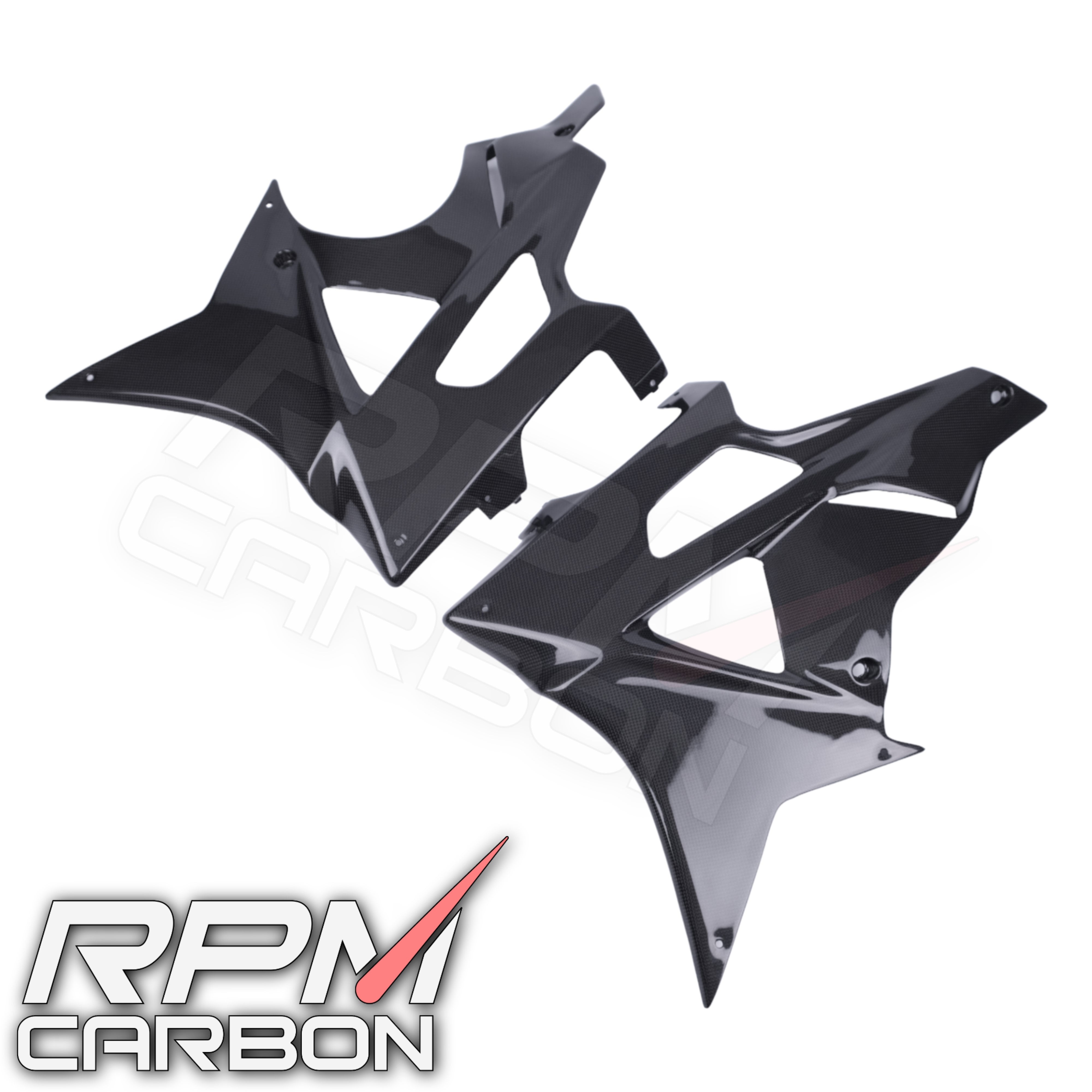 BMW HP4 S1000RR Carbon Fiber Belly Pan Lower Fairings OEM Design