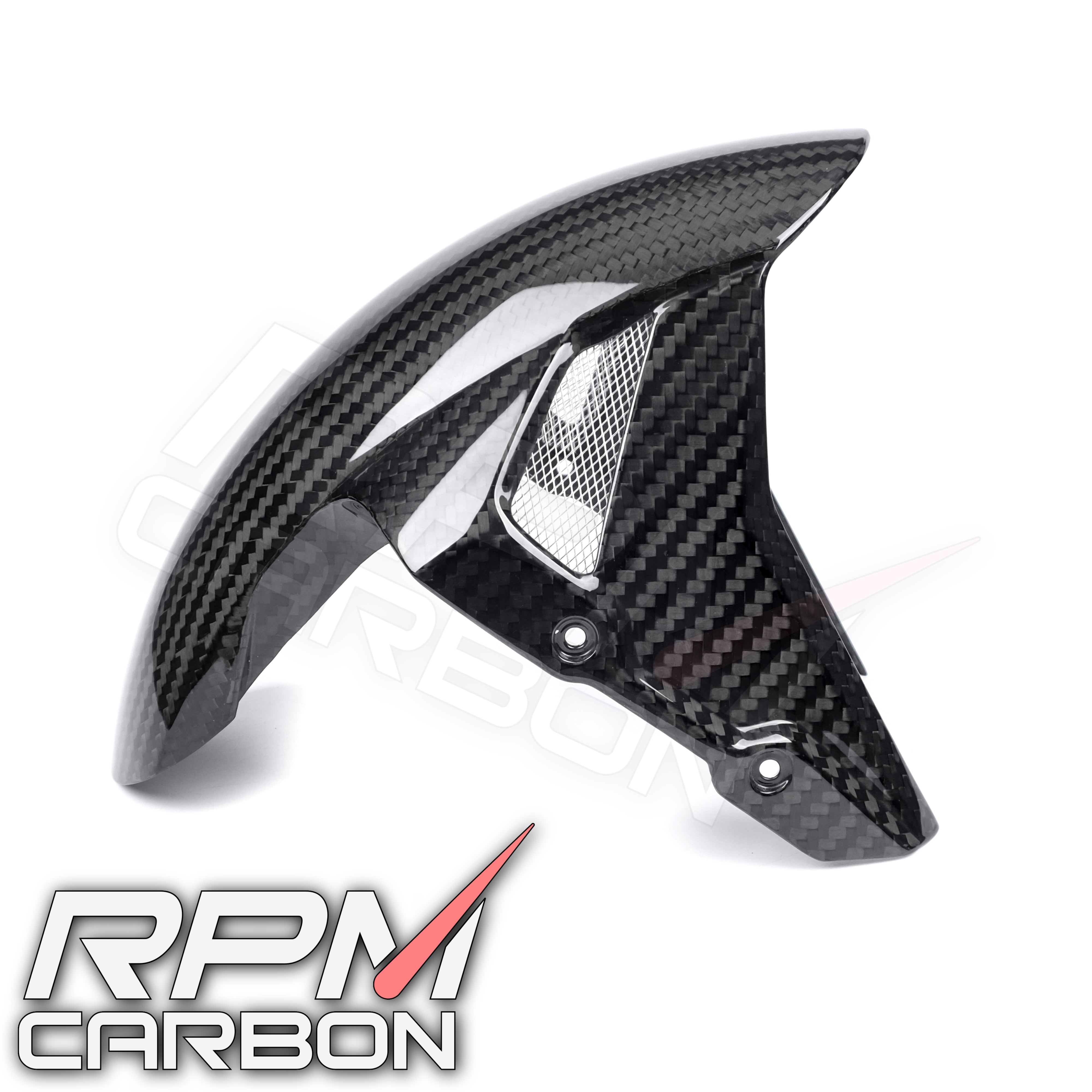 BMW S1000RR S1000R Carbon Fiber Front Fender Hugger Mudguard