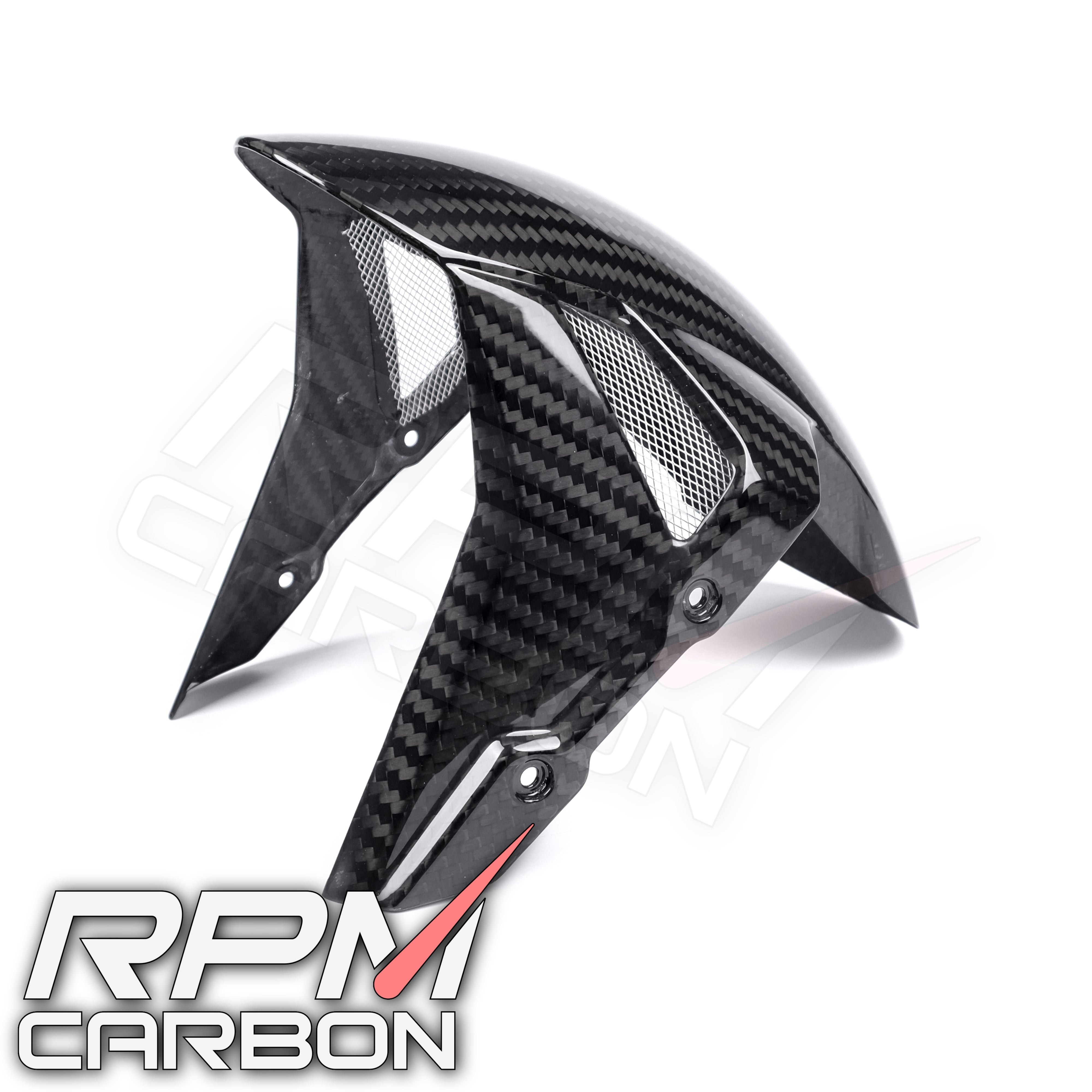 BMW S1000RR S1000R Carbon Fiber Front Fender Hugger Mudguard