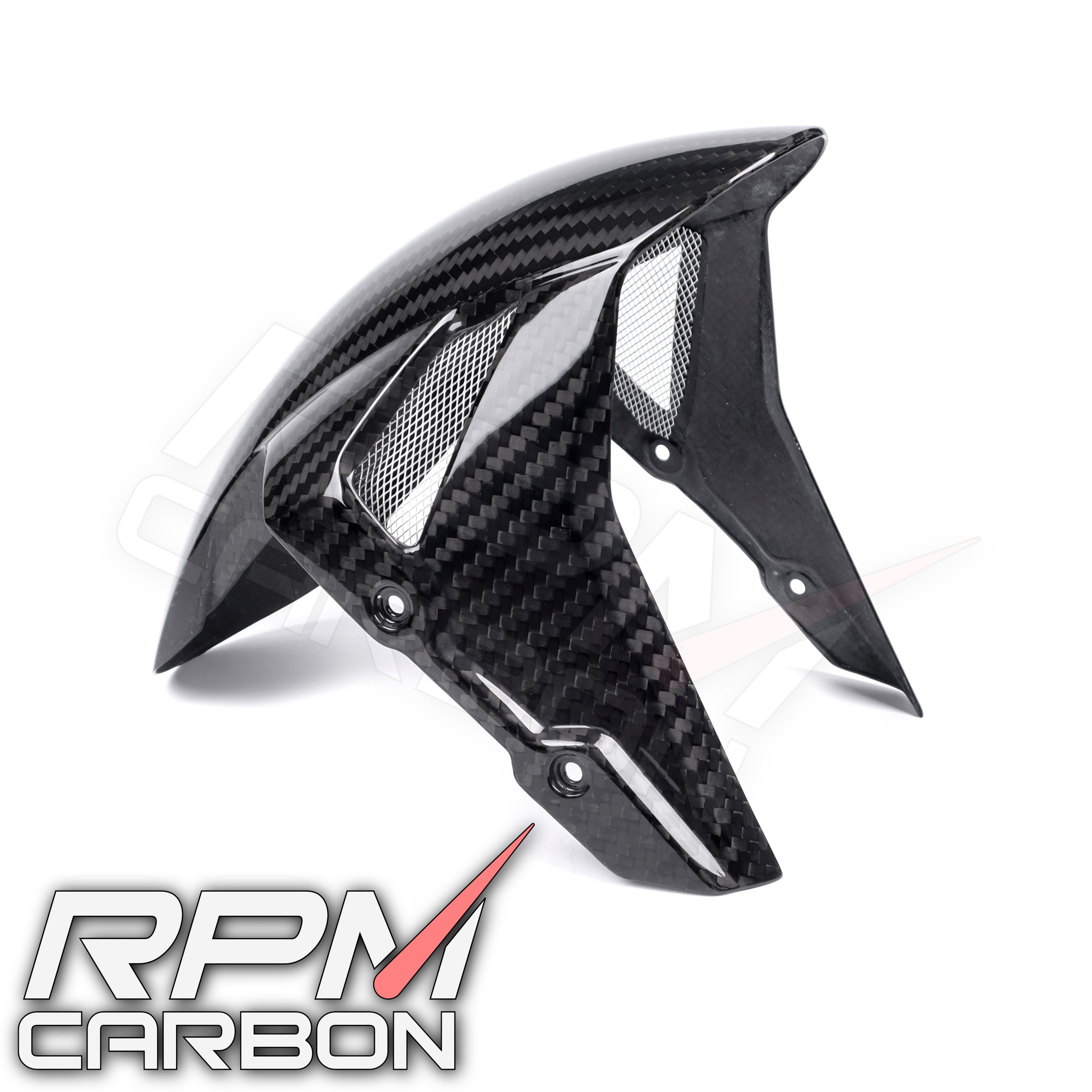 BMW S1000RR S1000R Carbon Fiber Front Fender Hugger Mudguard