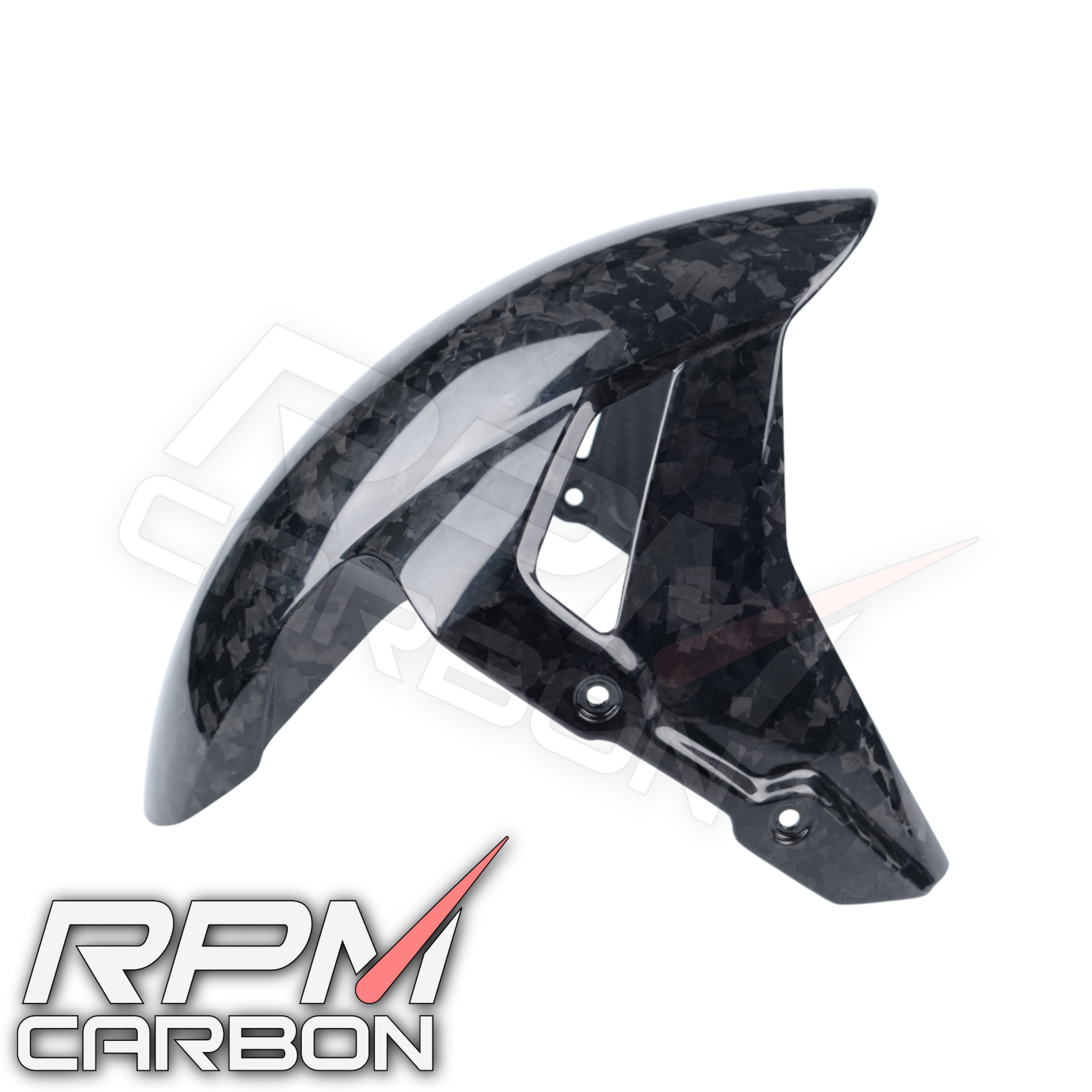 BMW S1000RR S1000R Carbon Fiber Front Fender Hugger Mudguard