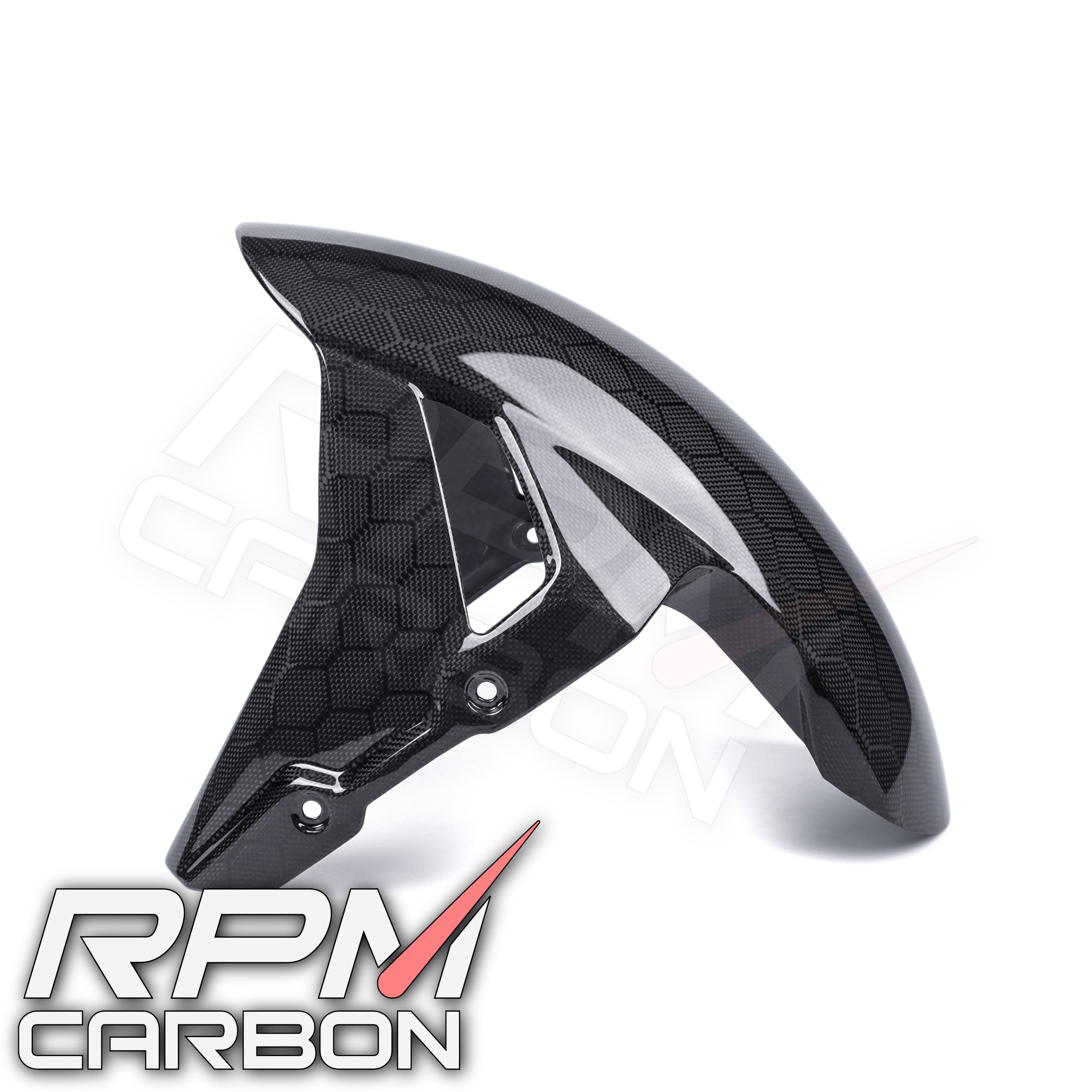 BMW S1000RR S1000R Carbon Fiber Front Fender Hugger Mudguard