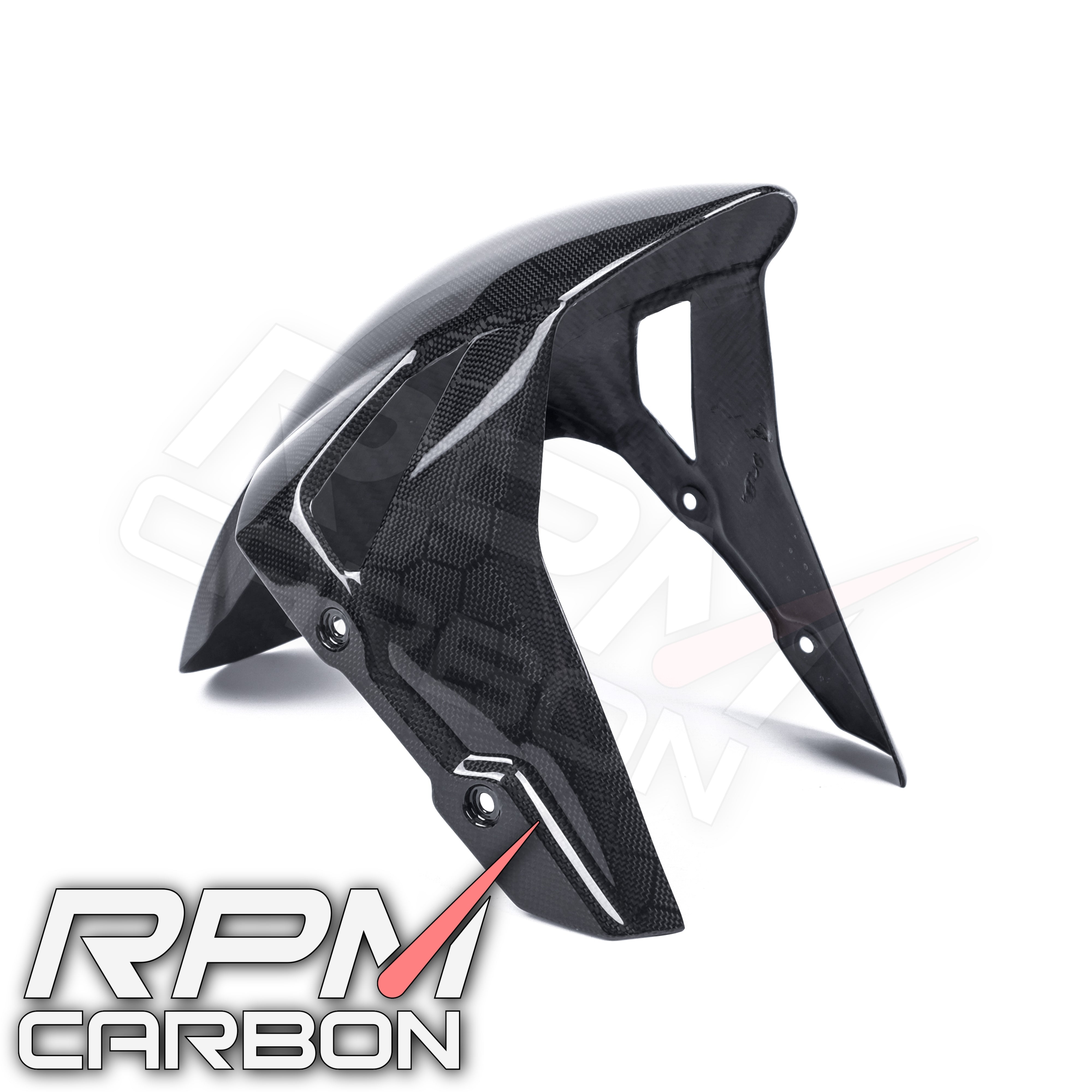 BMW S1000RR S1000R Carbon Fiber Front Fender Hugger Mudguard