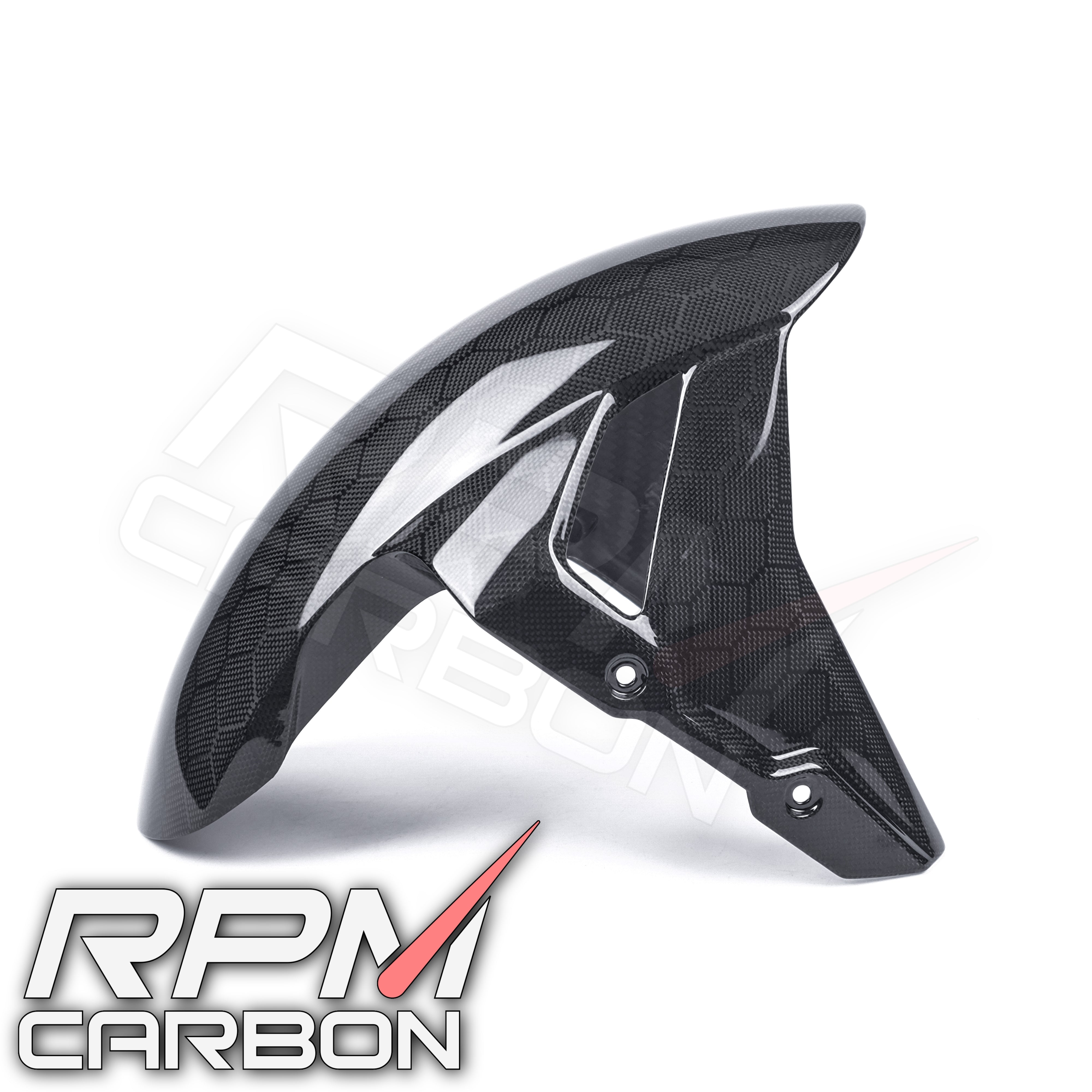 BMW S1000RR S1000R Carbon Fiber Front Fender Hugger Mudguard