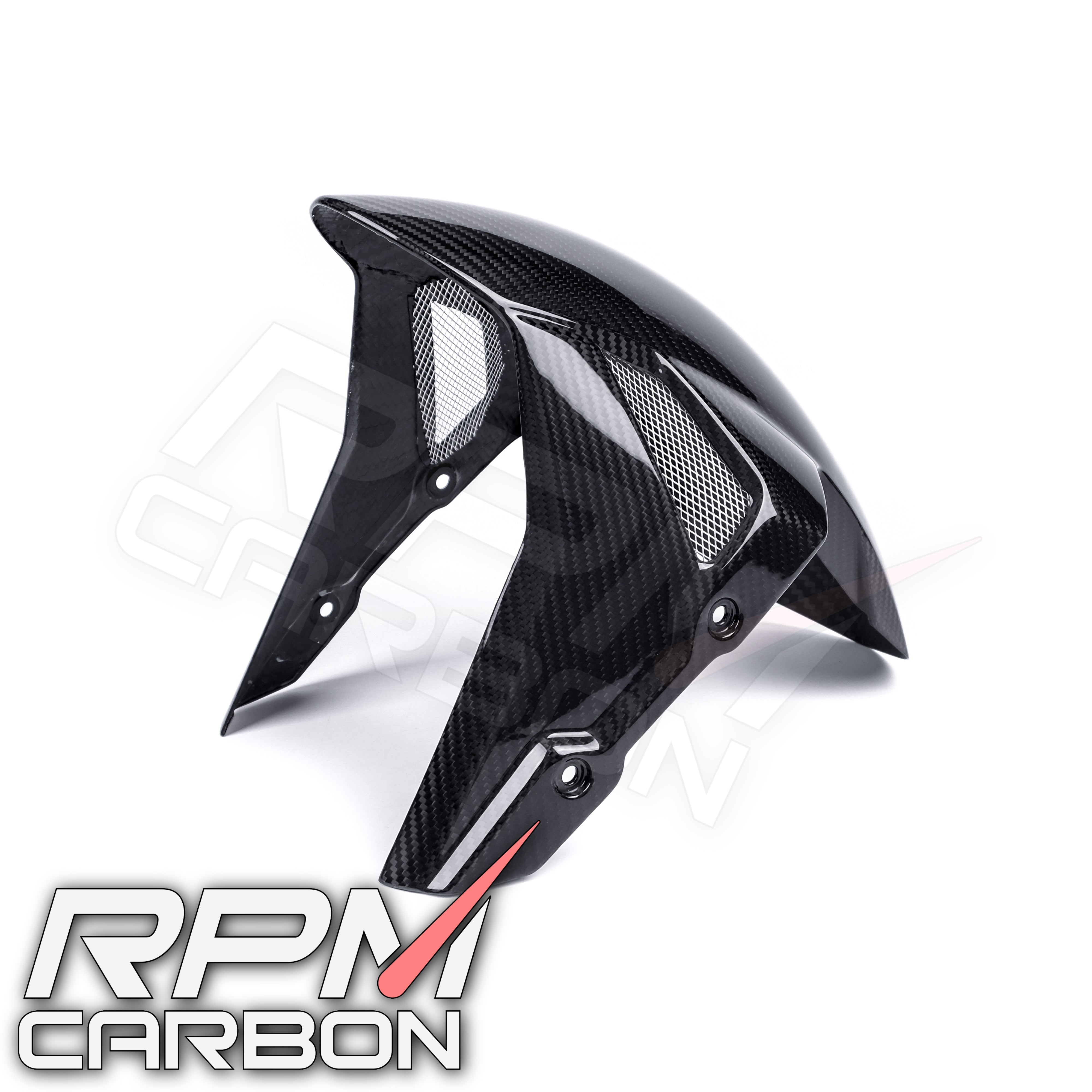 BMW S1000RR S1000R Carbon Fiber Front Fender Hugger Mudguard