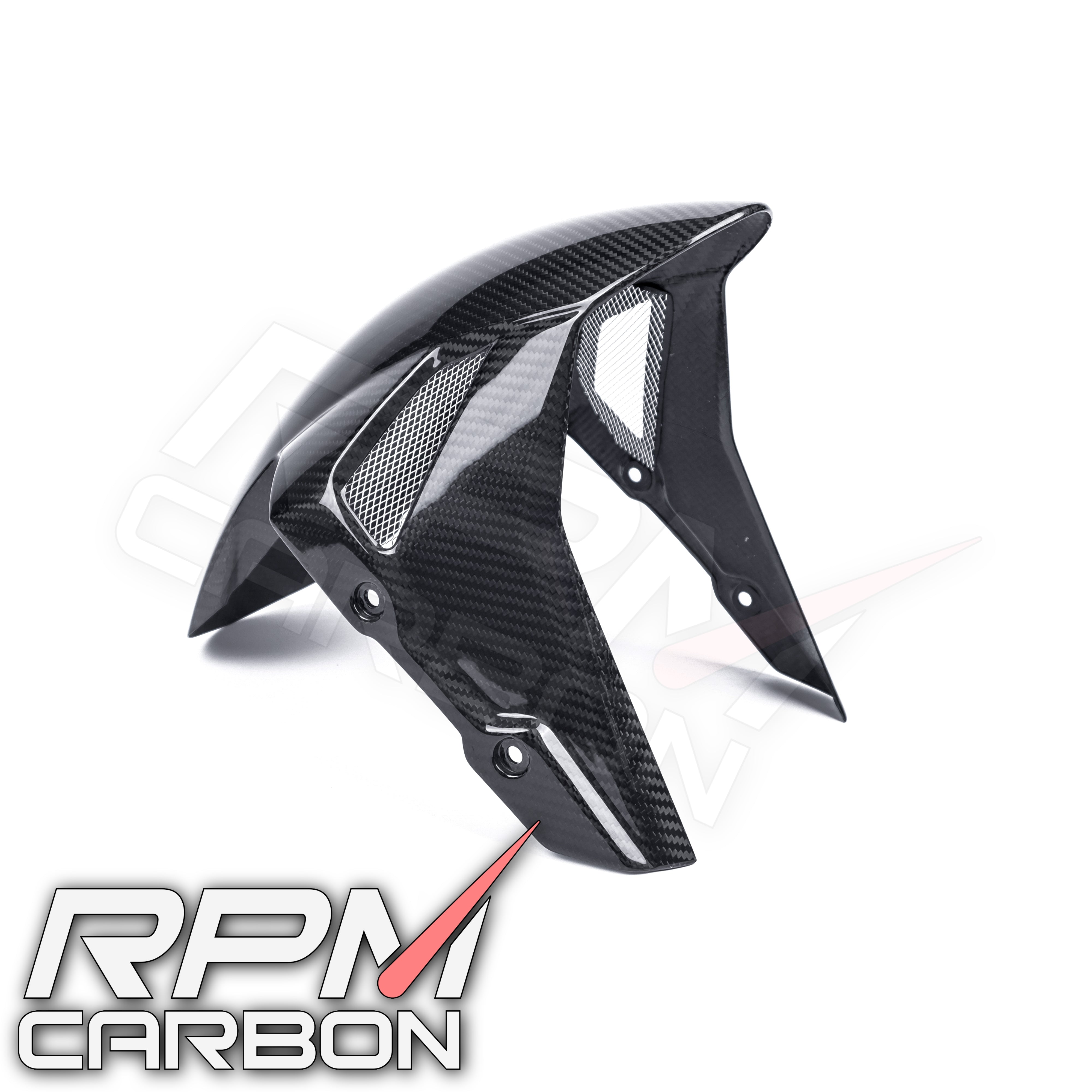 BMW S1000RR S1000R Carbon Fiber Front Fender Hugger Mudguard