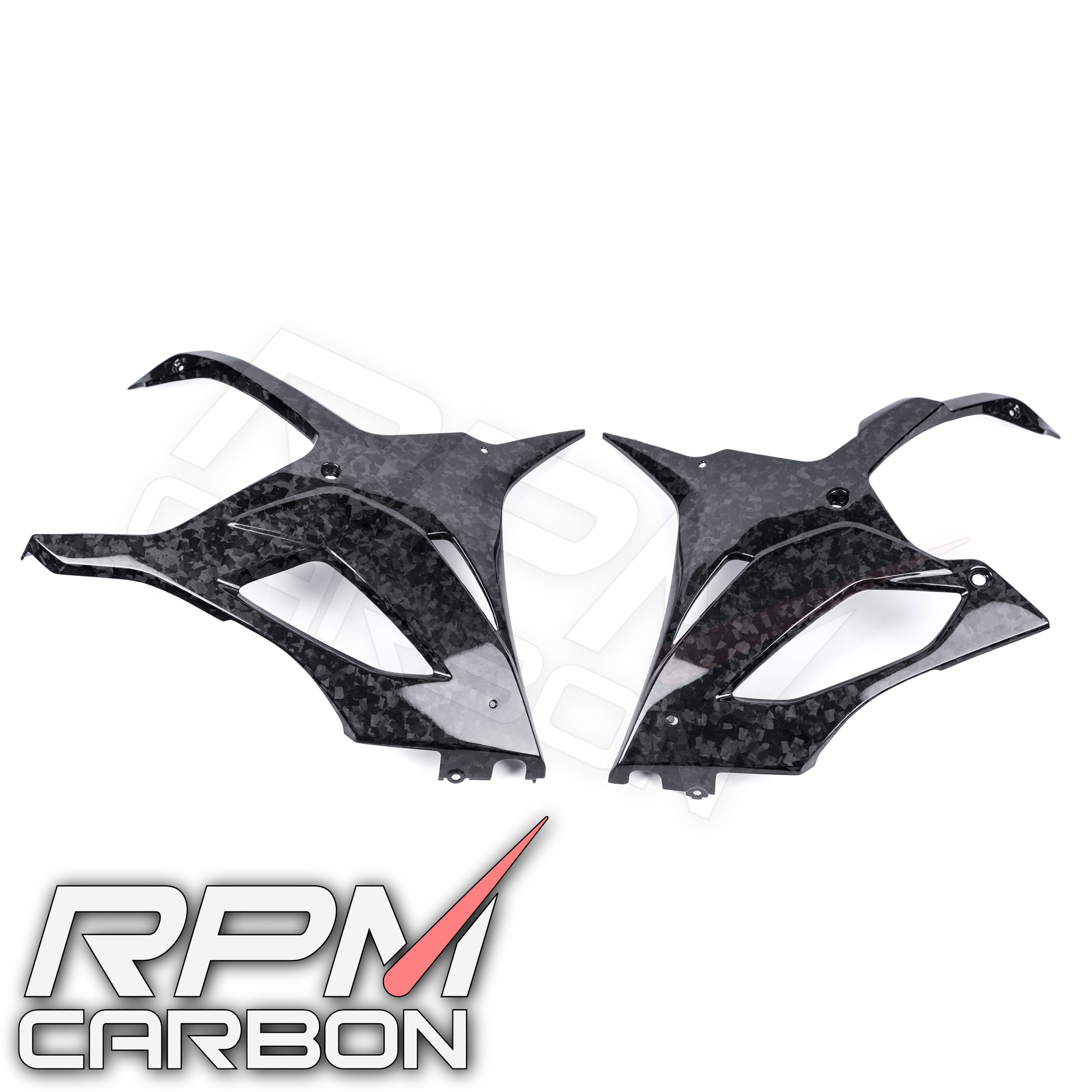 BMW S1000RR Carbon Fiber Lower Side Fairings