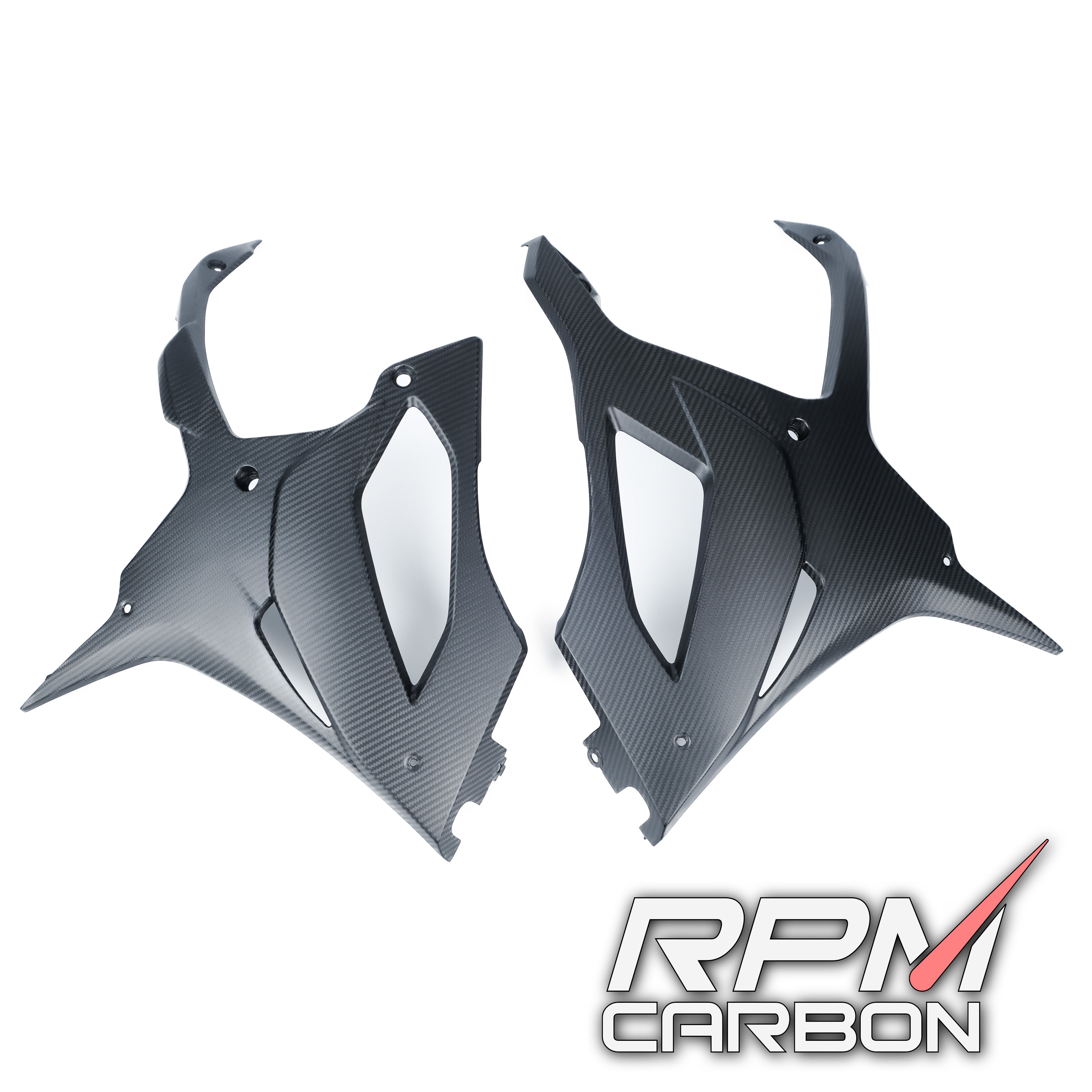 BMW S1000RR Carbon Fiber Lower Side Fairings
