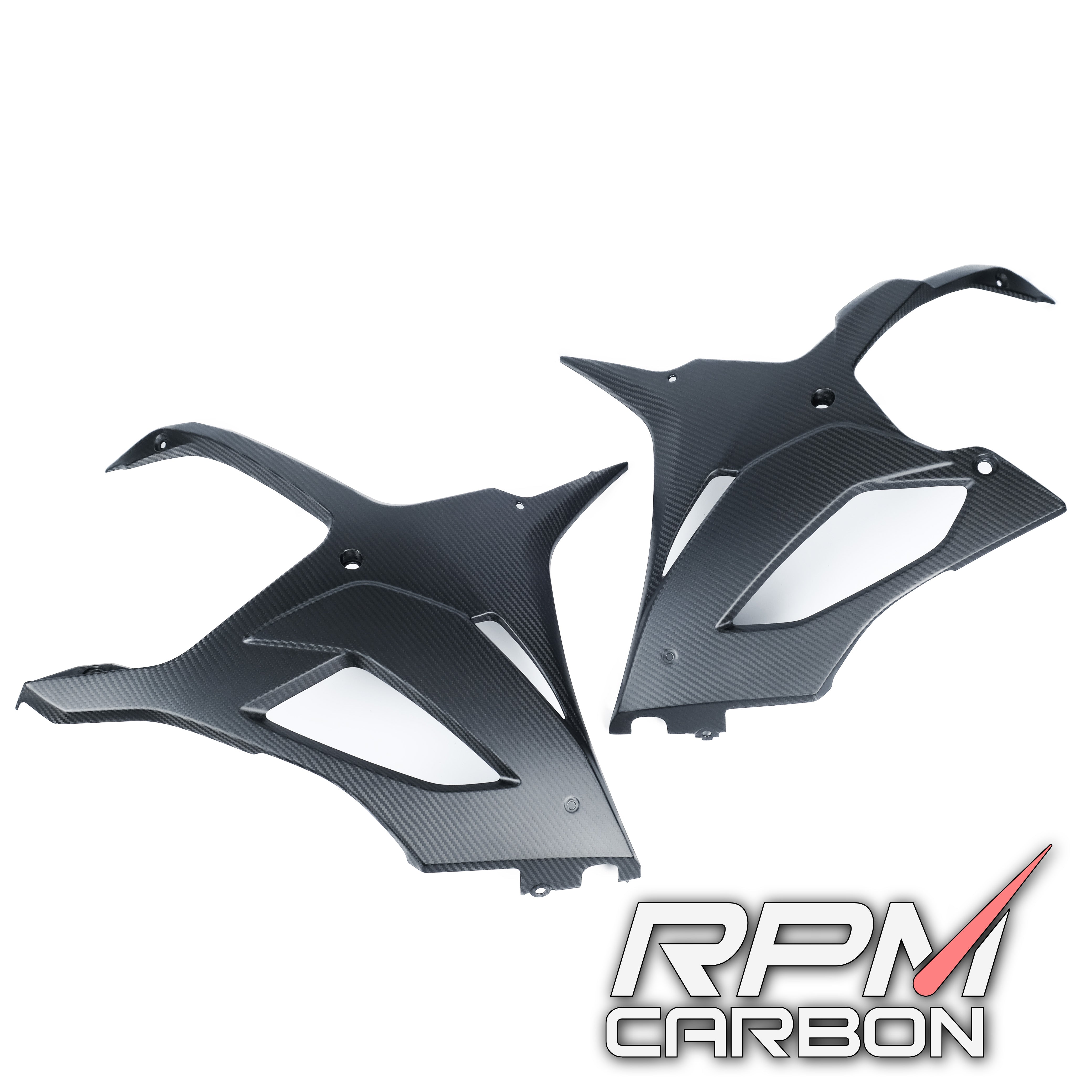 BMW S1000RR Carbon Fiber Lower Side Fairings
