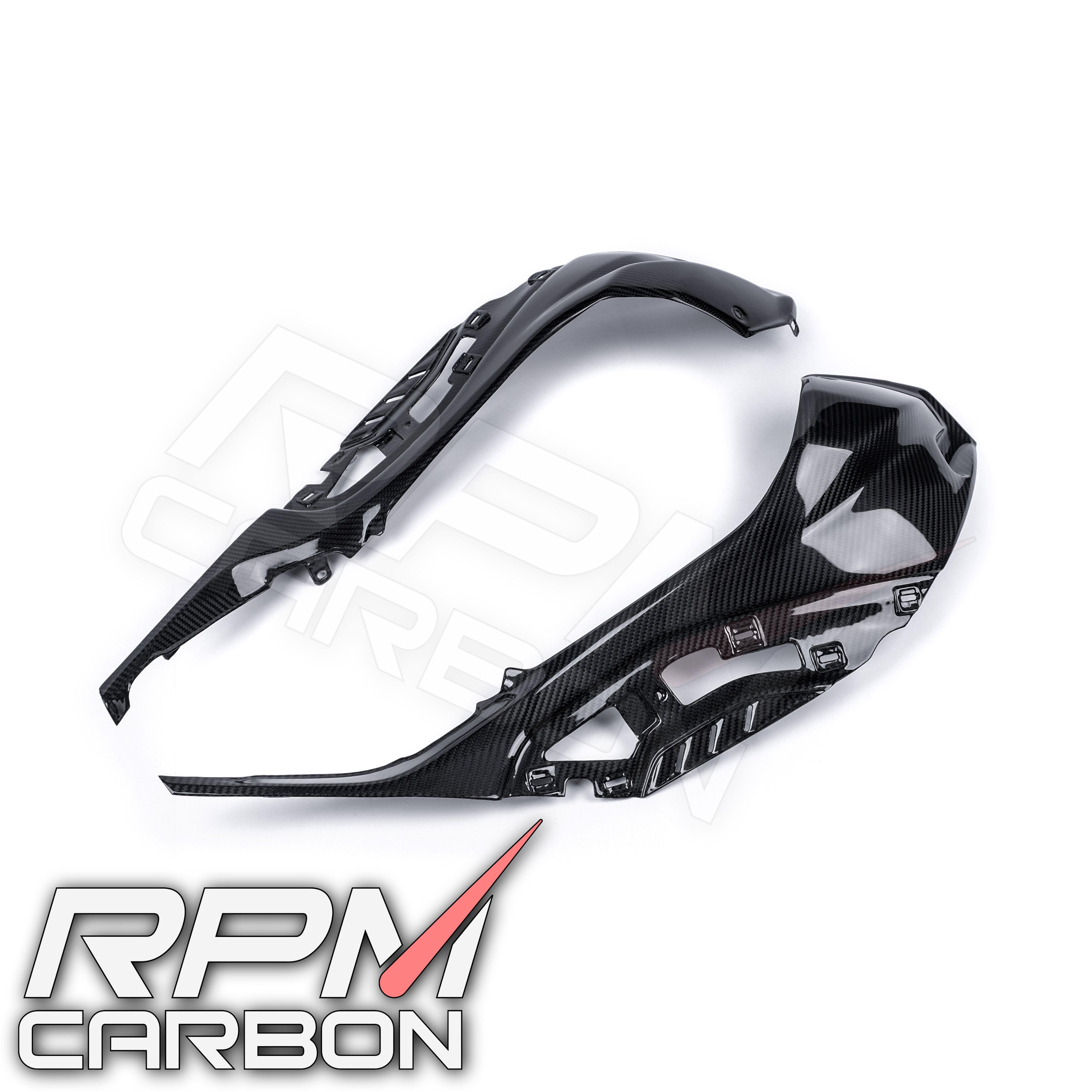 BMW S1000RR Carbon Fiber Tank Side Panels (OEM Version)