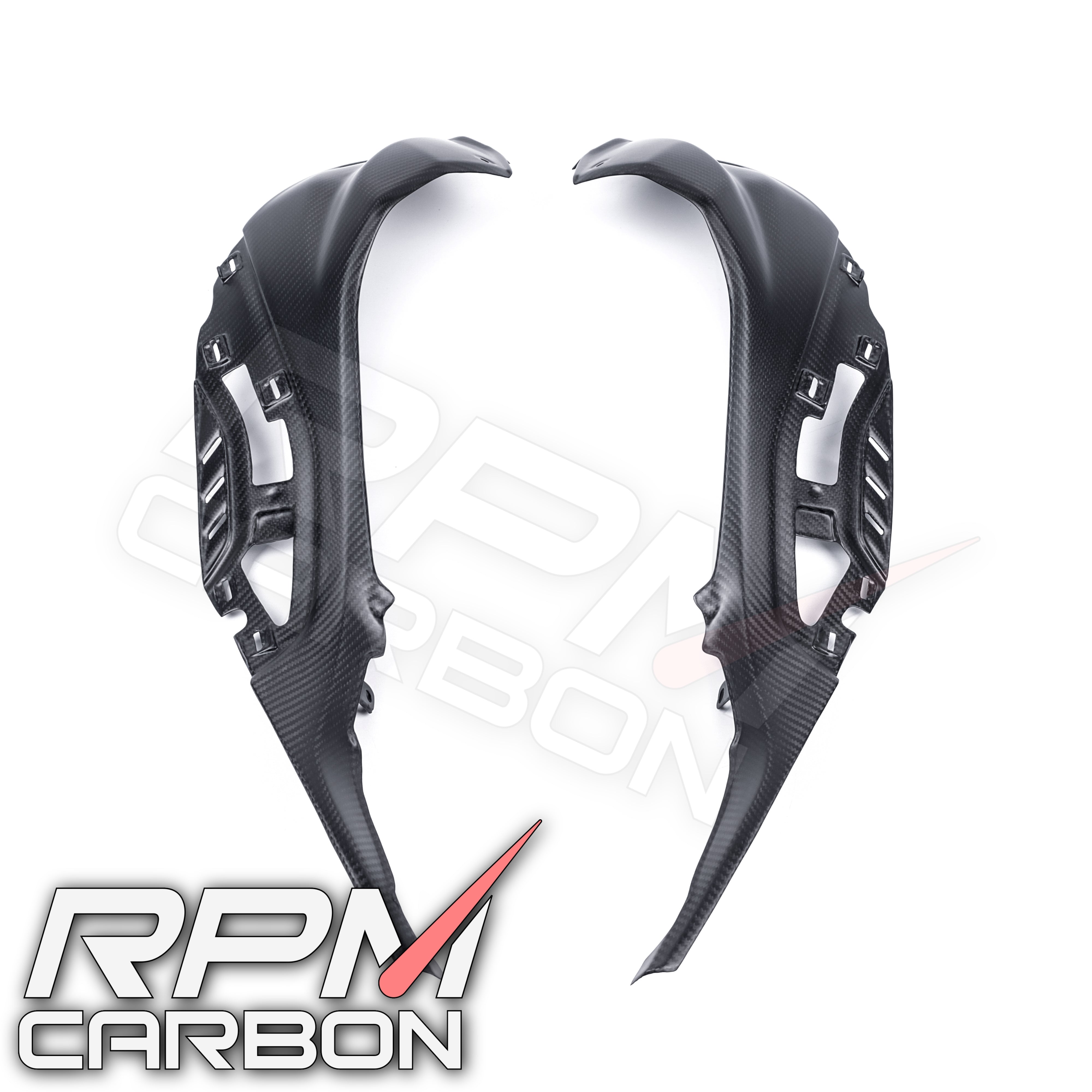 BMW S1000RR Carbon Fiber Tank Side Panels (OEM Version)