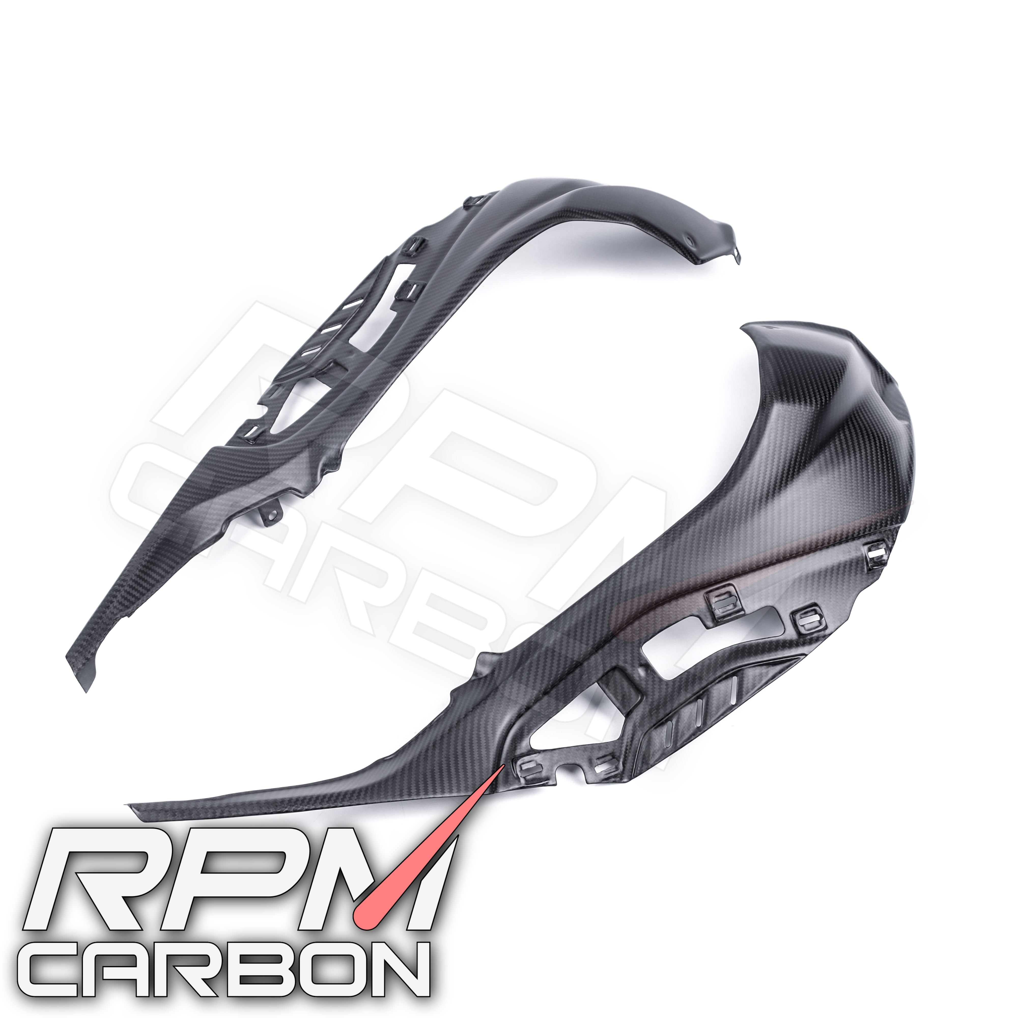 BMW S1000RR Carbon Fiber Tank Side Panels (OEM Version)