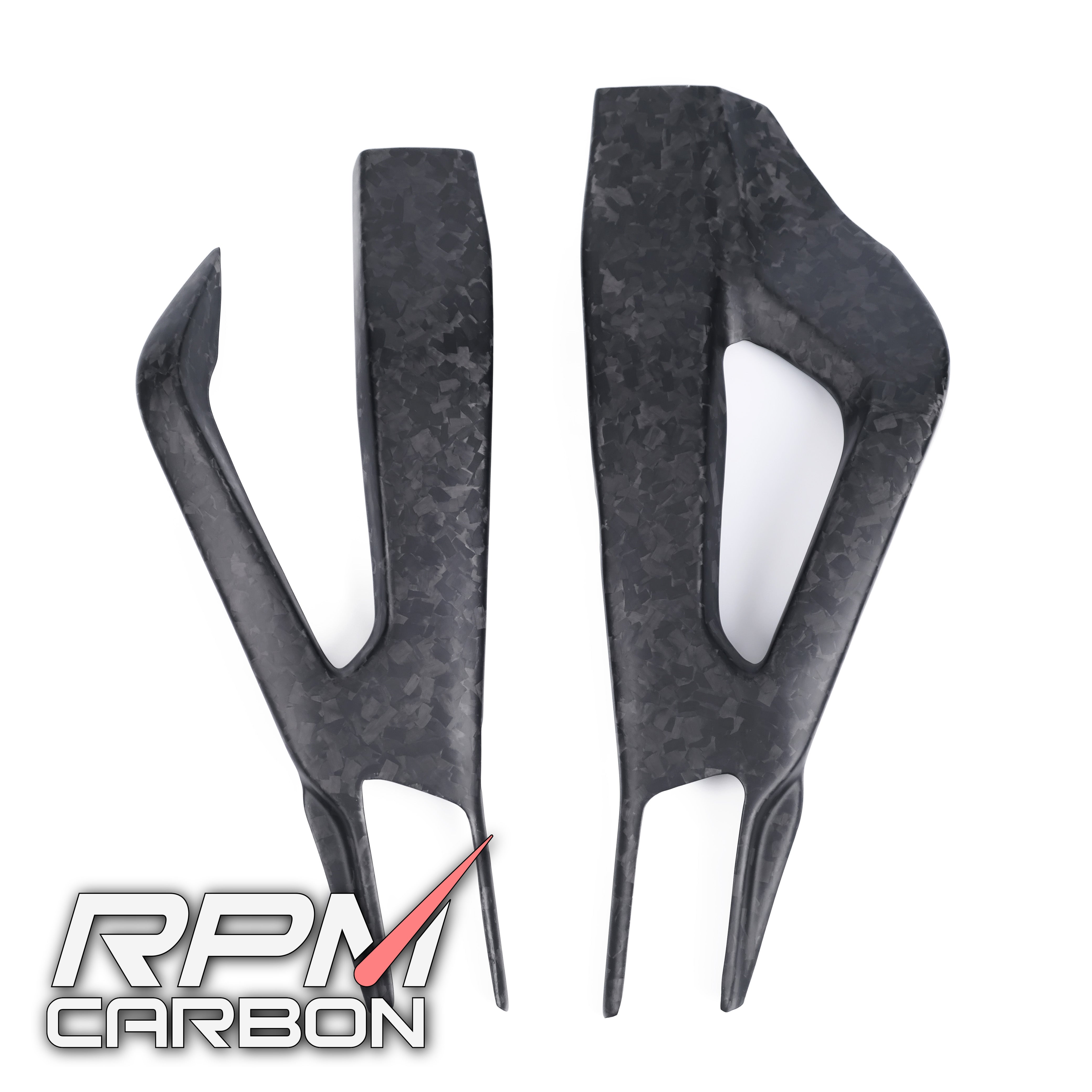 BMW S1000RR Carbon Fiber Swingarm Covers Protectors Style A