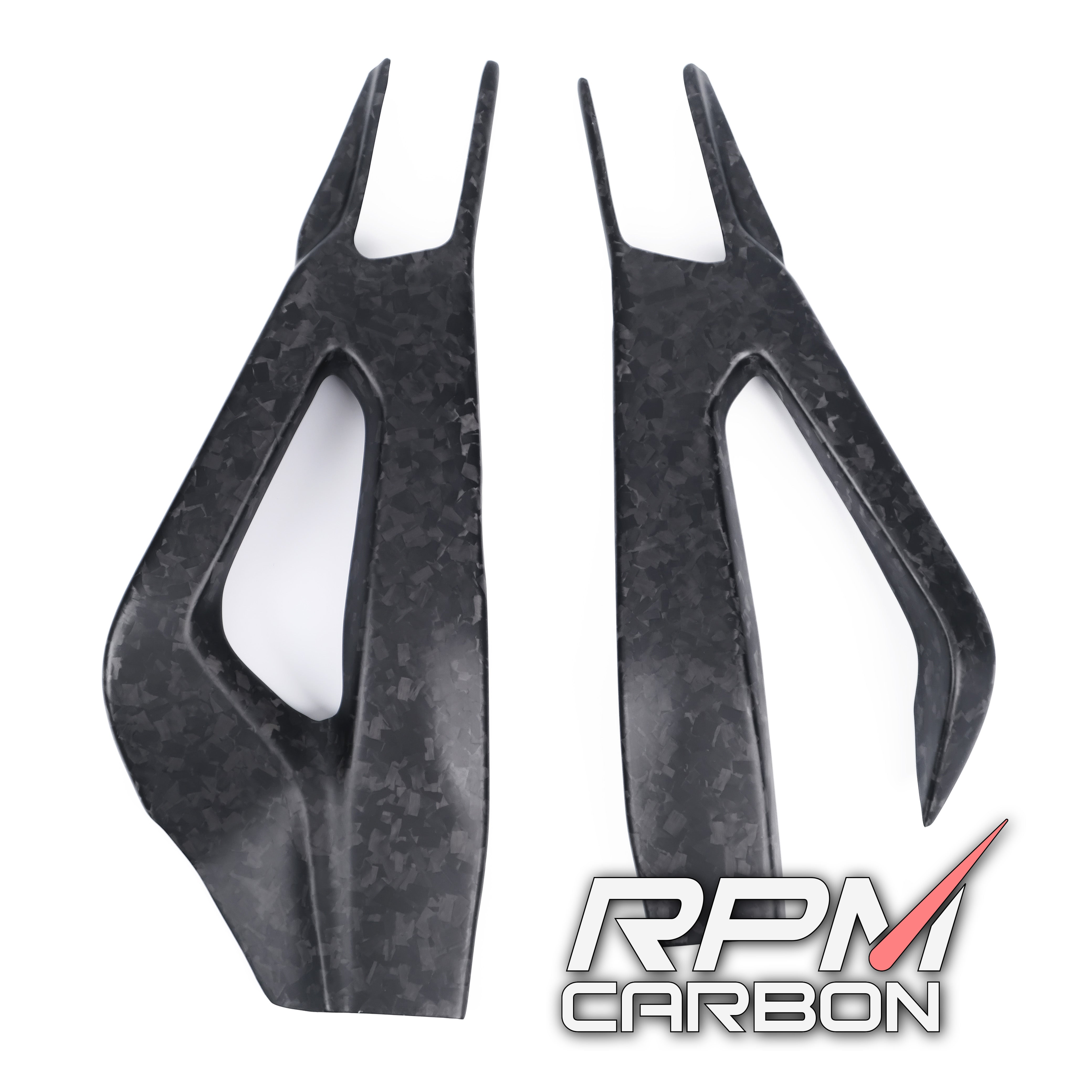 BMW S1000RR Carbon Fiber Swingarm Covers Protectors Style A