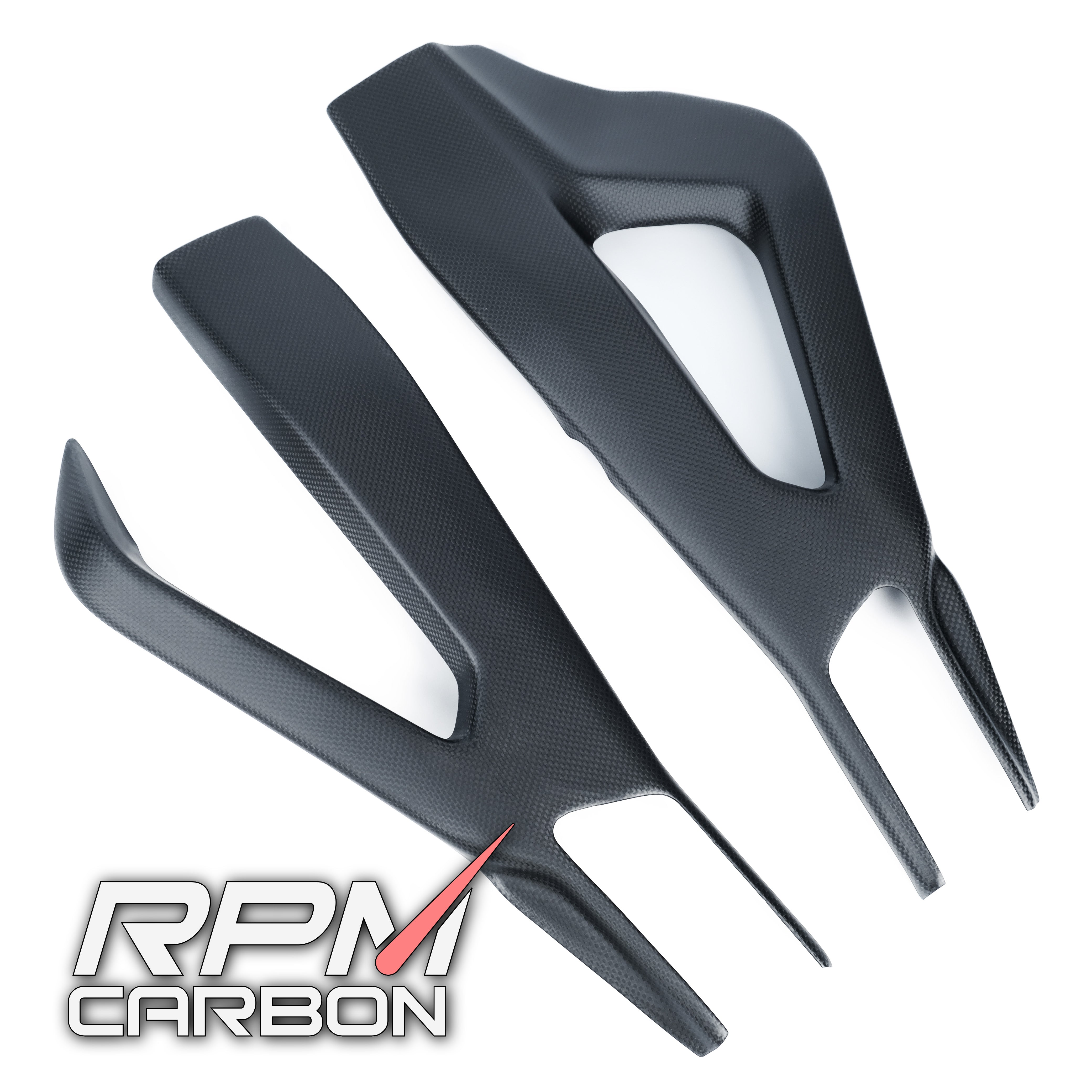 BMW S1000RR Carbon Fiber Swingarm Covers Protectors Style A