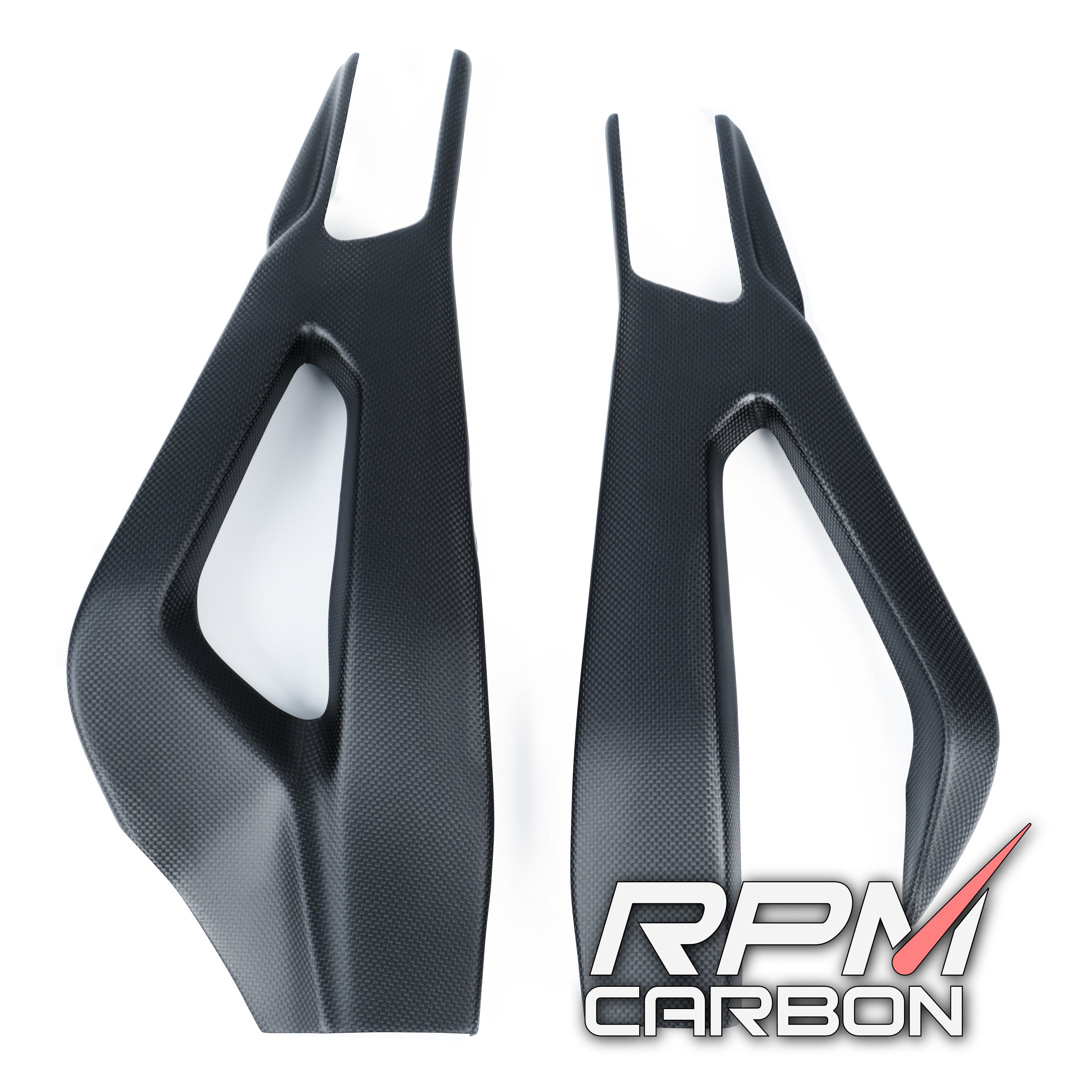 BMW S1000RR Carbon Fiber Swingarm Covers Protectors Style A