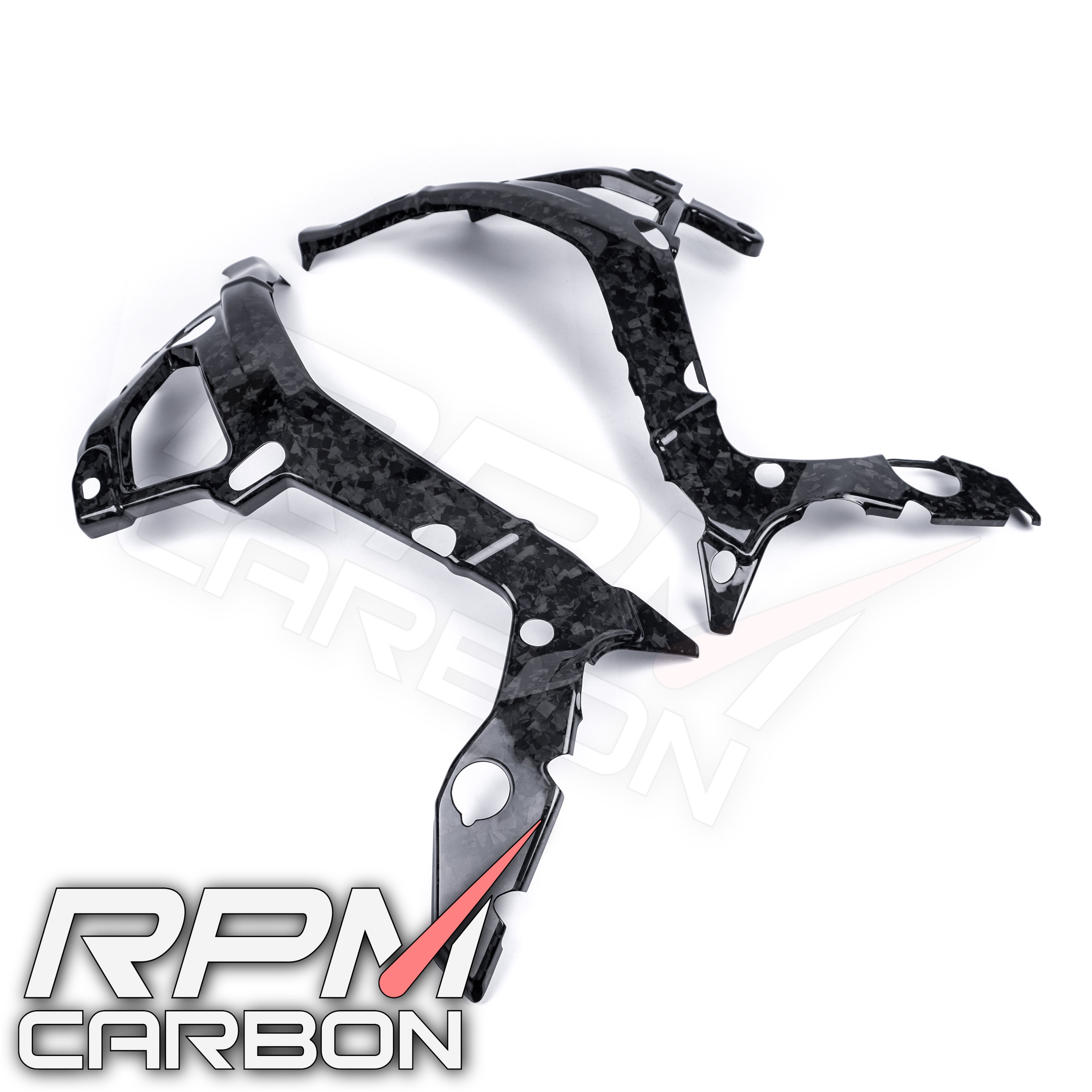 BMW S1000RR S1000R Carbon Fiber Frame Covers Protectors