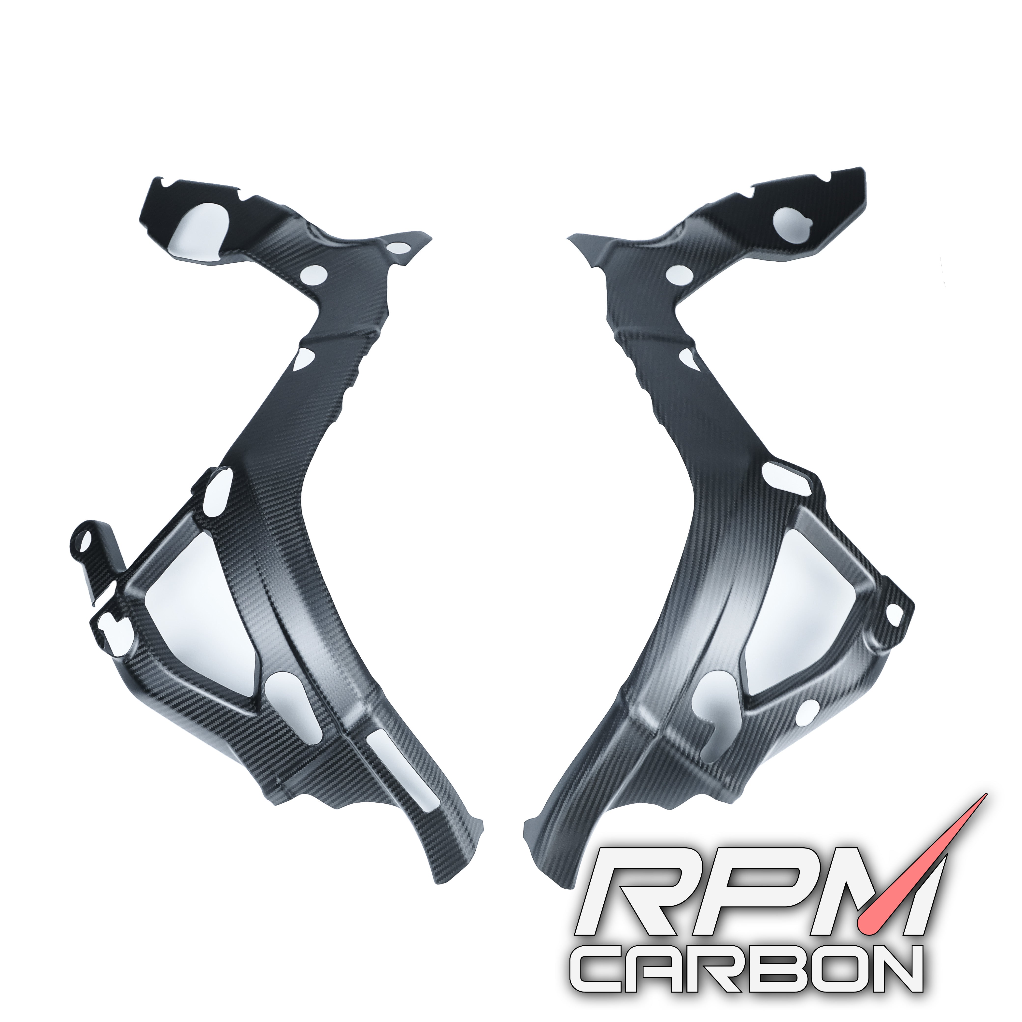 BMW S1000RR S1000R Carbon Fiber Frame Covers Protectors