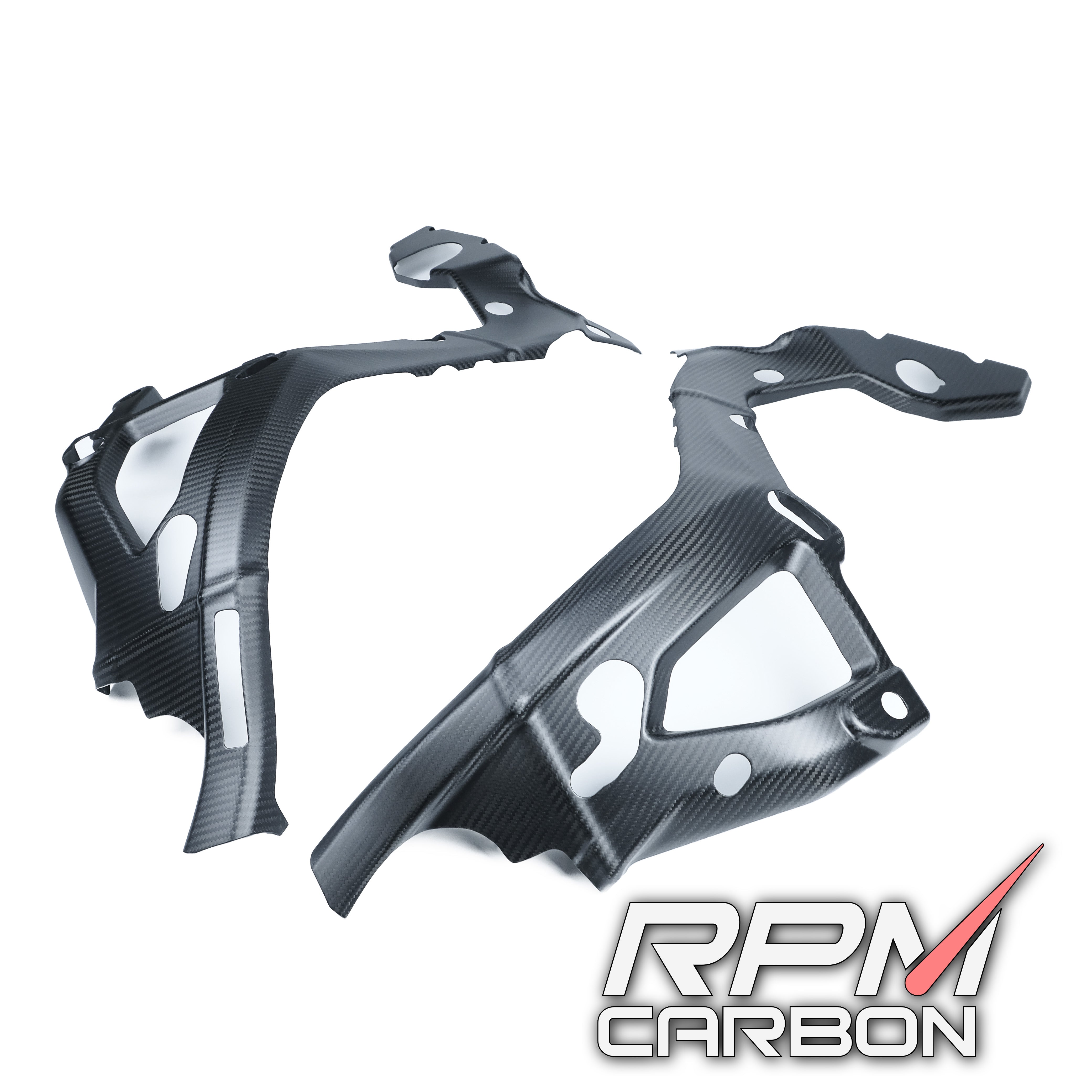 BMW S1000RR S1000R Carbon Fiber Frame Covers Protectors