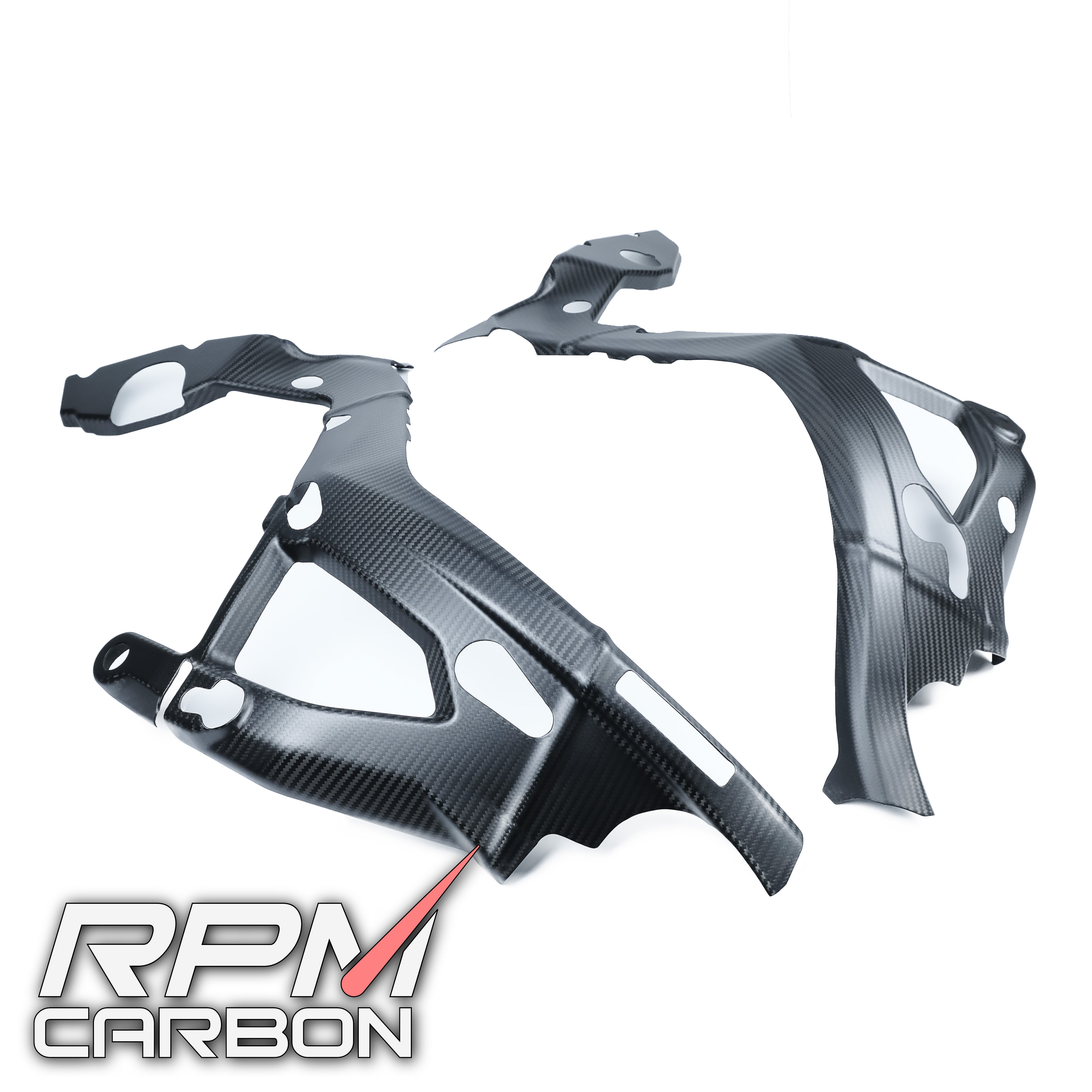 BMW S1000RR S1000R Carbon Fiber Frame Covers Protectors