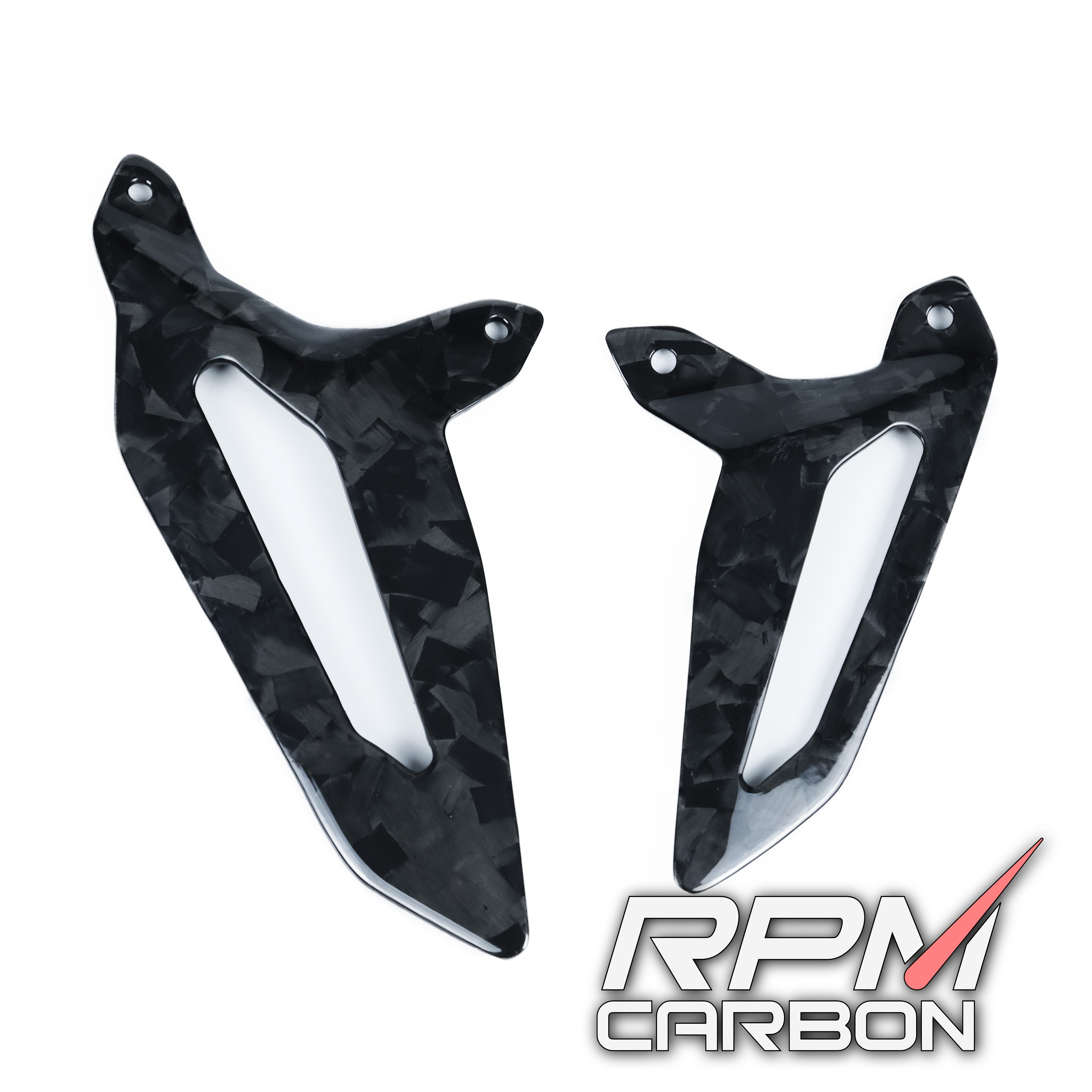 Ducati Panigale V2 899 1199 1299 959 Carbon Fiber Heel Guards