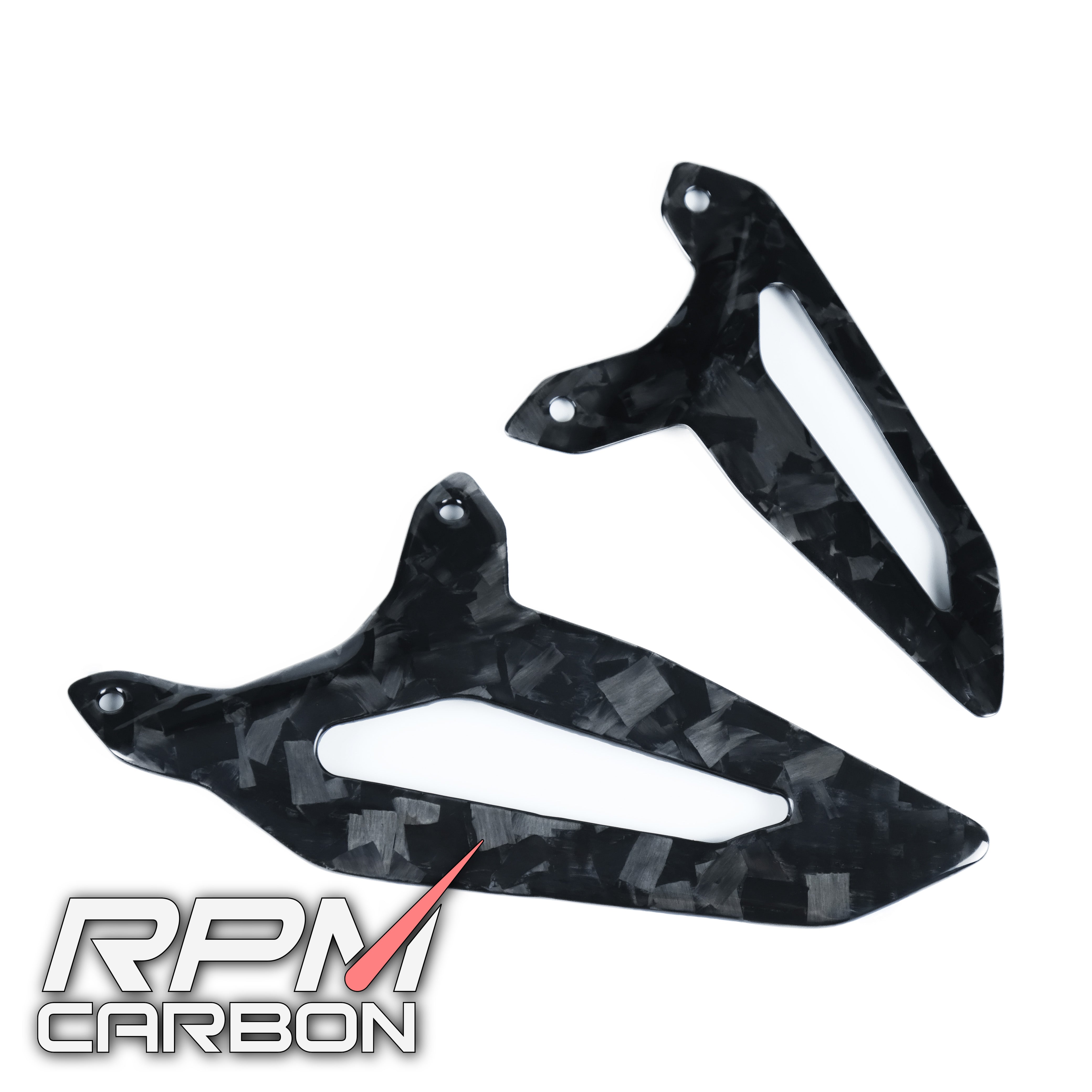 Ducati Panigale V2 899 1199 1299 959 Carbon Fiber Heel Guards