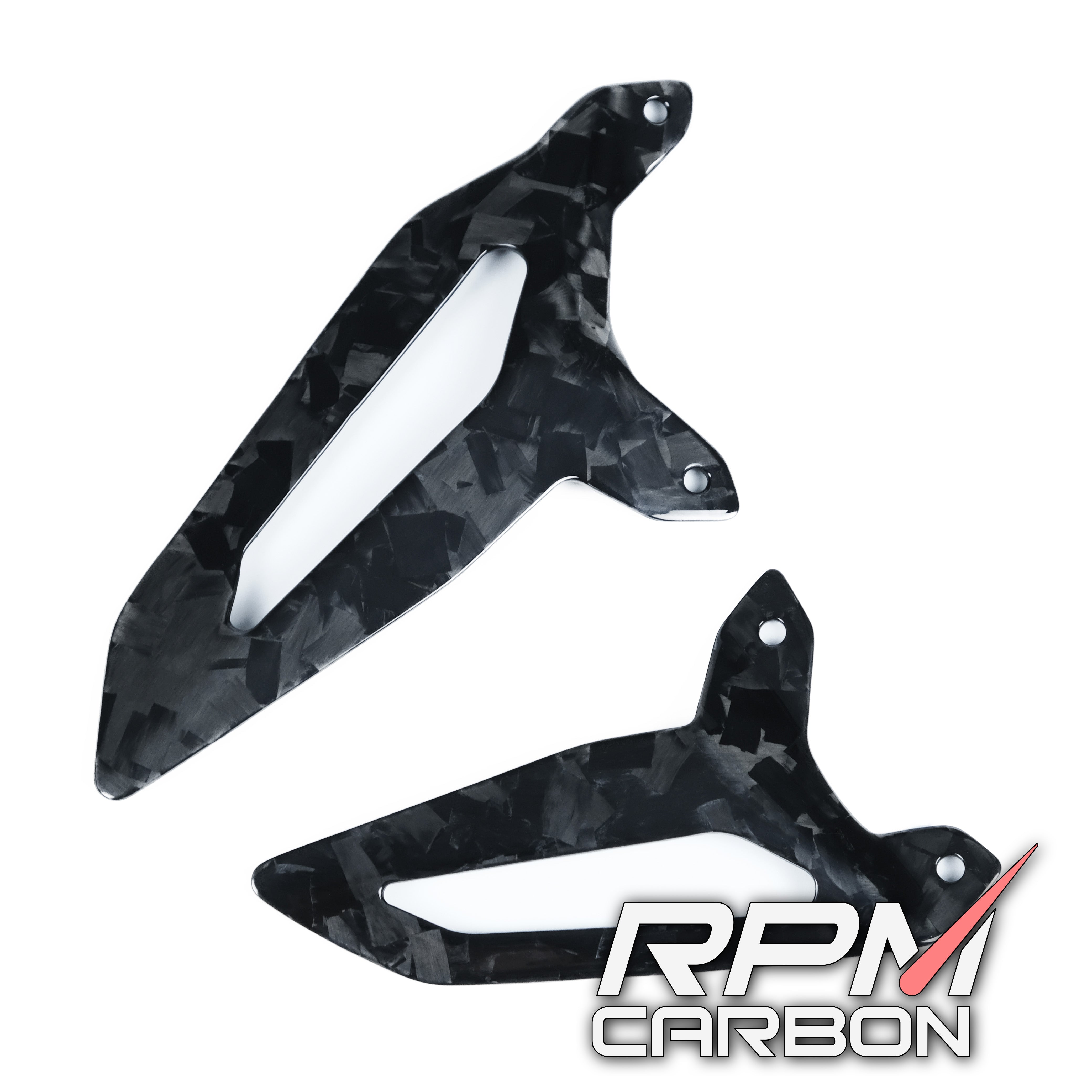 Ducati Panigale V2 899 1199 1299 959 Carbon Fiber Heel Guards