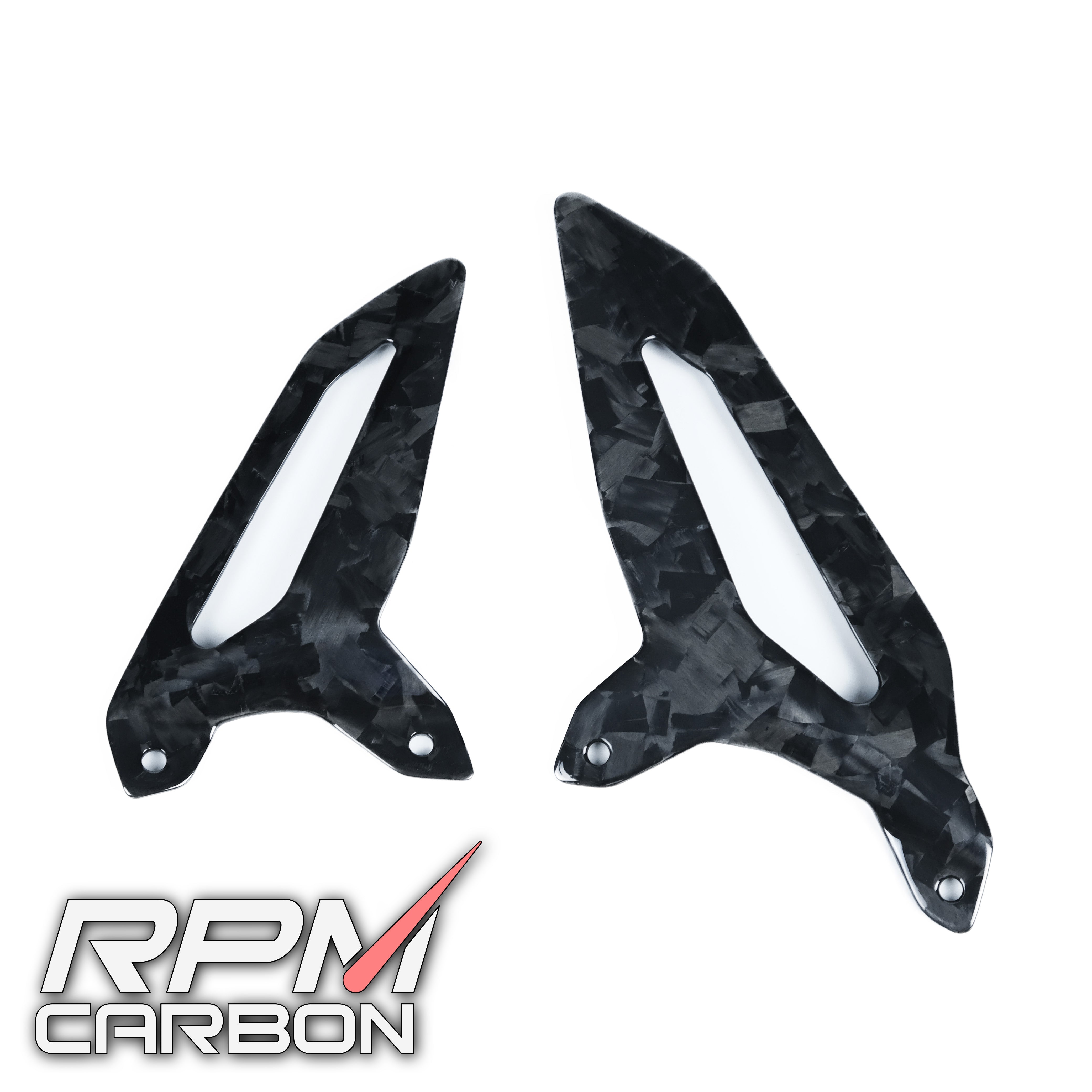 Ducati Panigale V2 899 1199 1299 959 Carbon Fiber Heel Guards