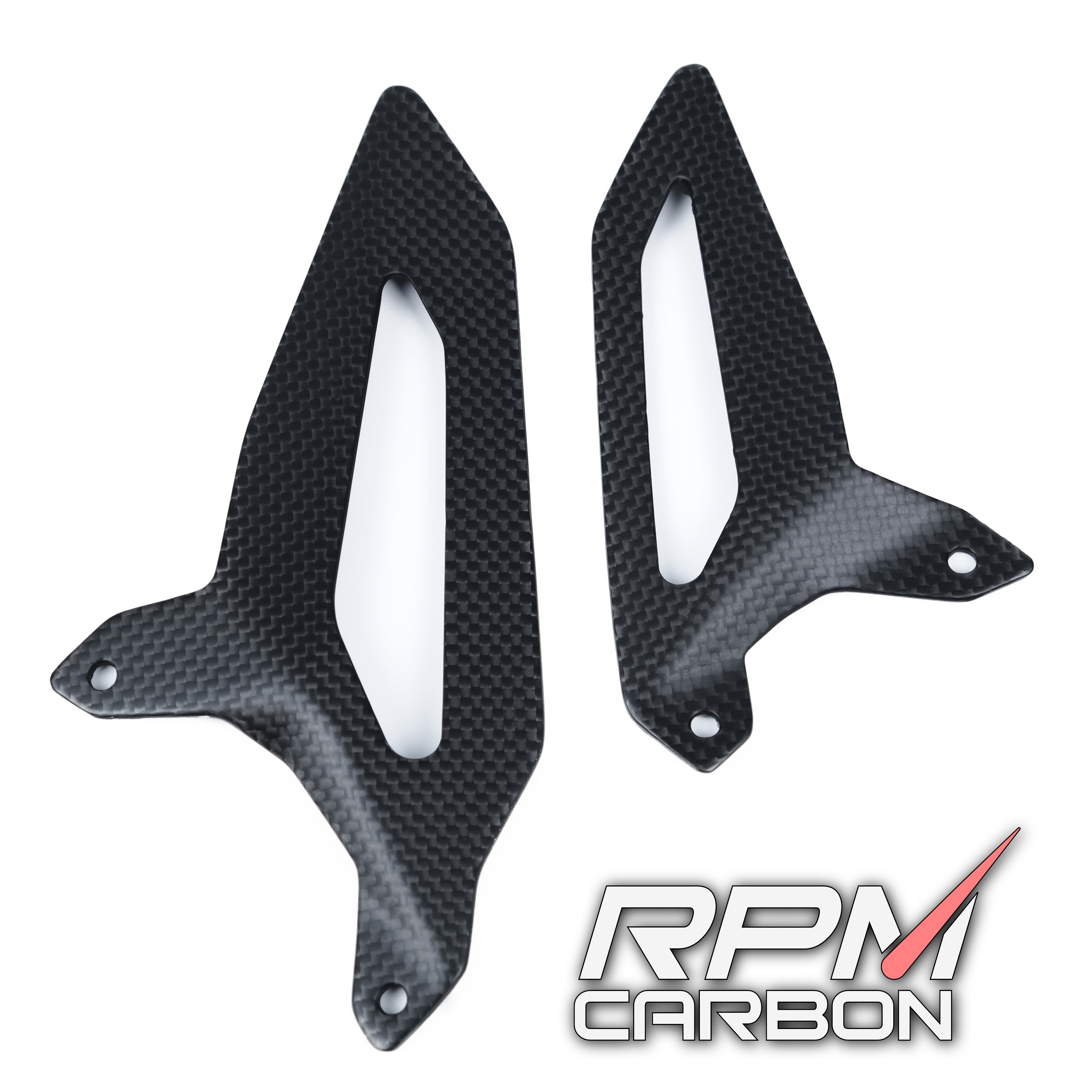 Ducati Panigale V2 899 1199 1299 959 Carbon Fiber Heel Guards