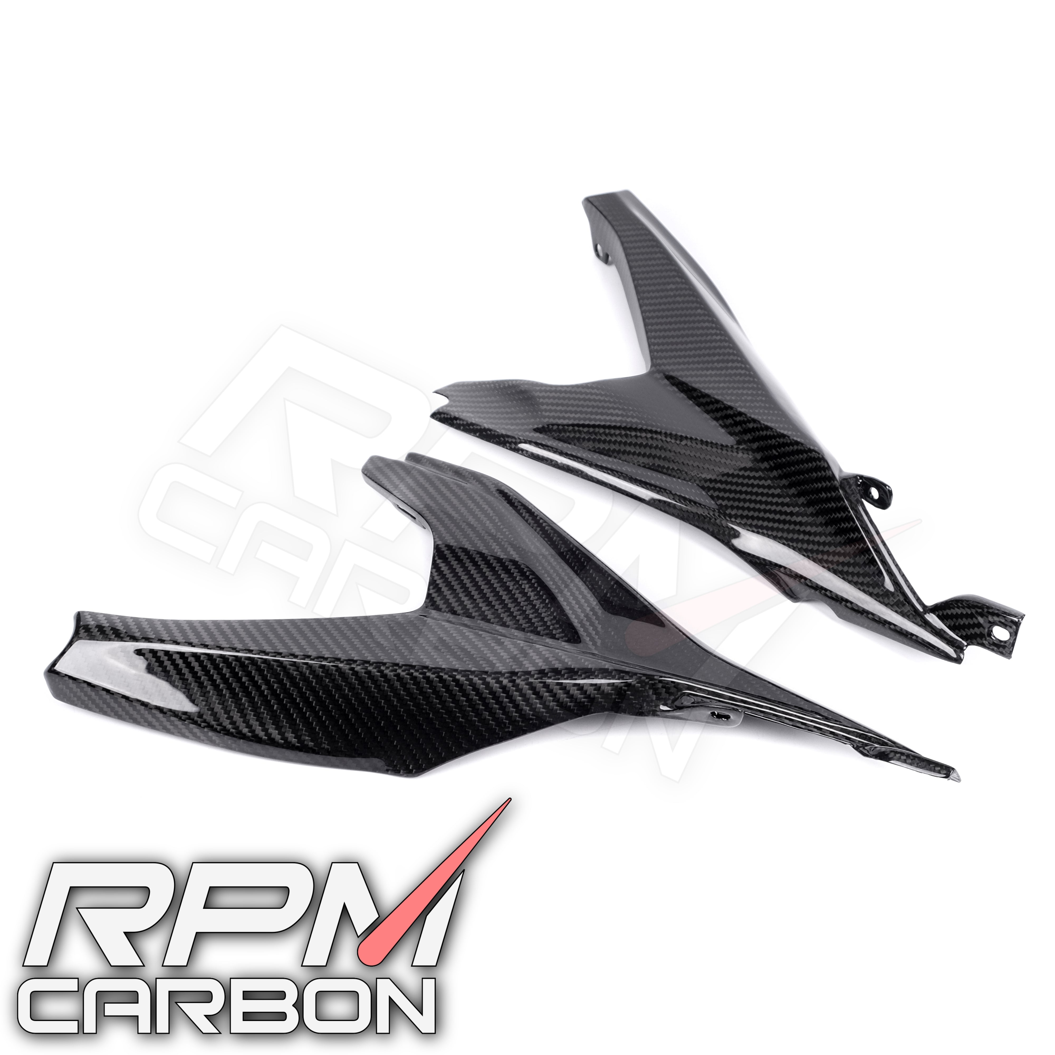 Ducati Panigale 899 959 V2 Carbon Fiber Subframe Covers