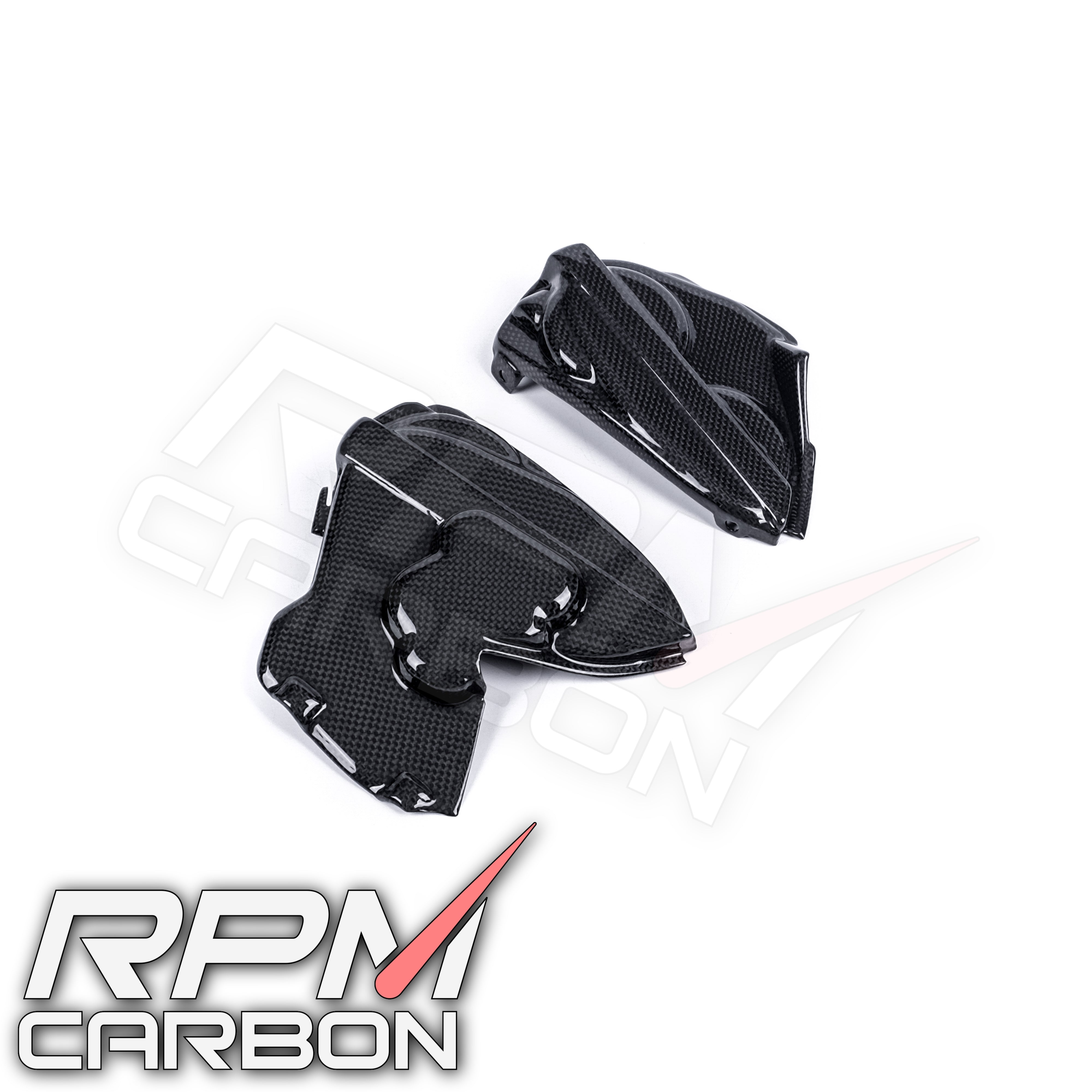 Ducati Panigale 899 959 V2 Carbon Fiber Engine Side Covers
