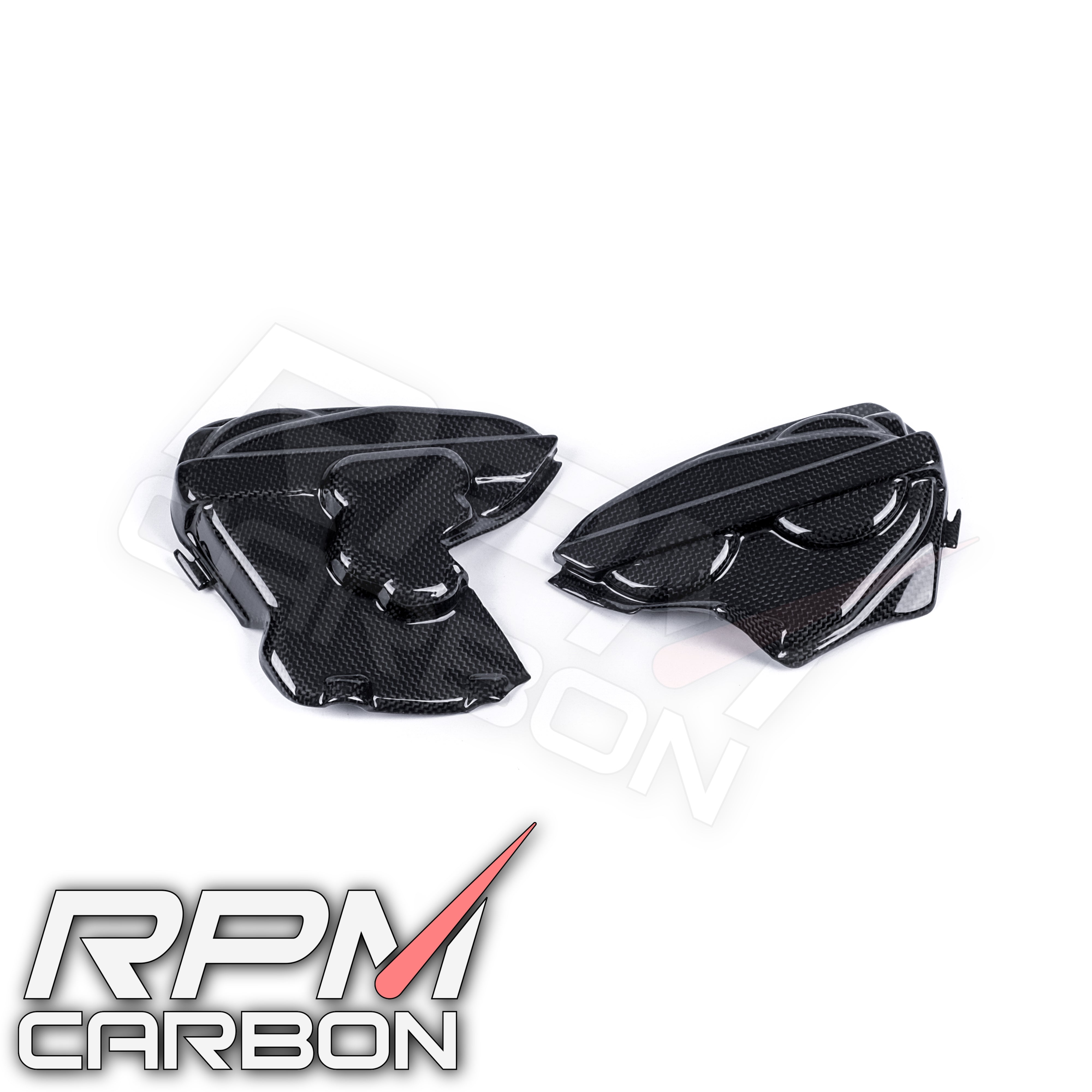 Ducati Panigale 899 959 V2 Carbon Fiber Engine Side Covers